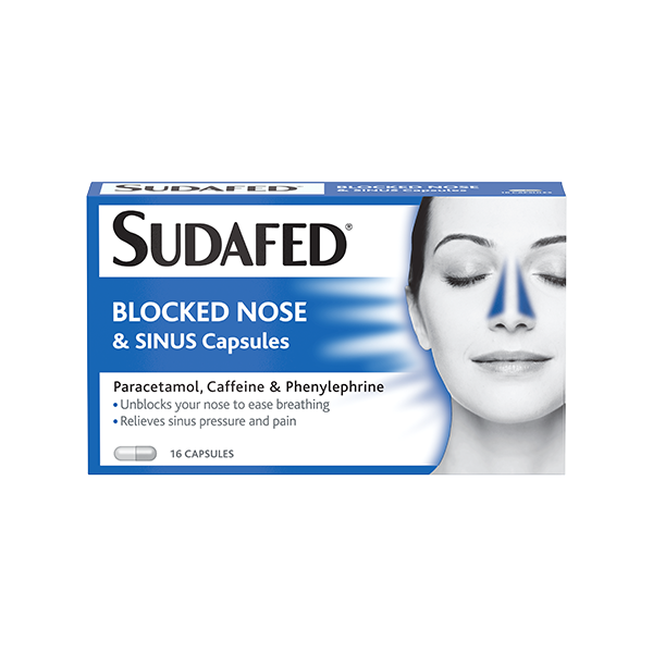 SUDAFED® BLOCKED NOSE & SINUS CAPSULES