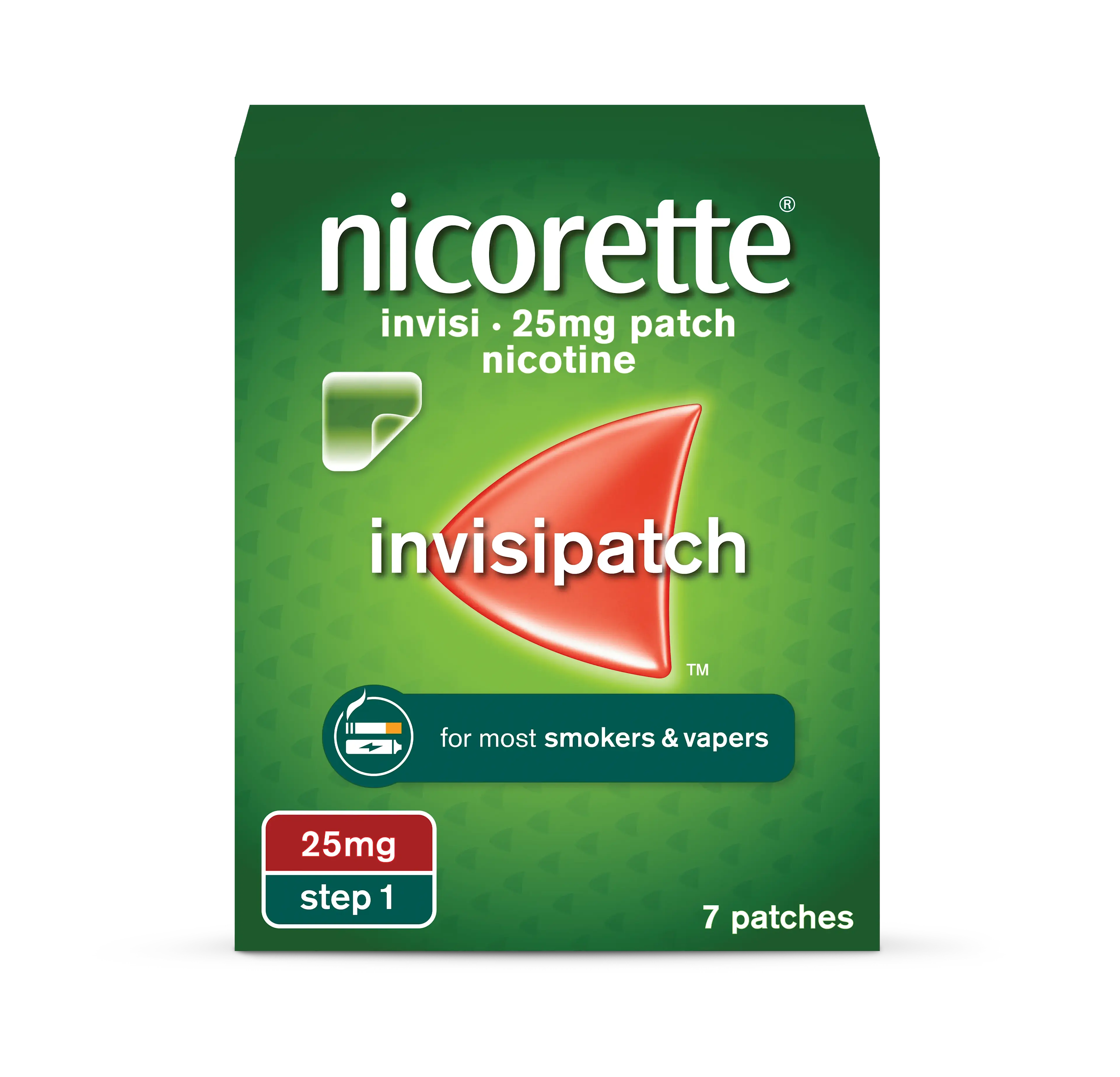 Nicorette Invisipatch 25mg 7 Patches