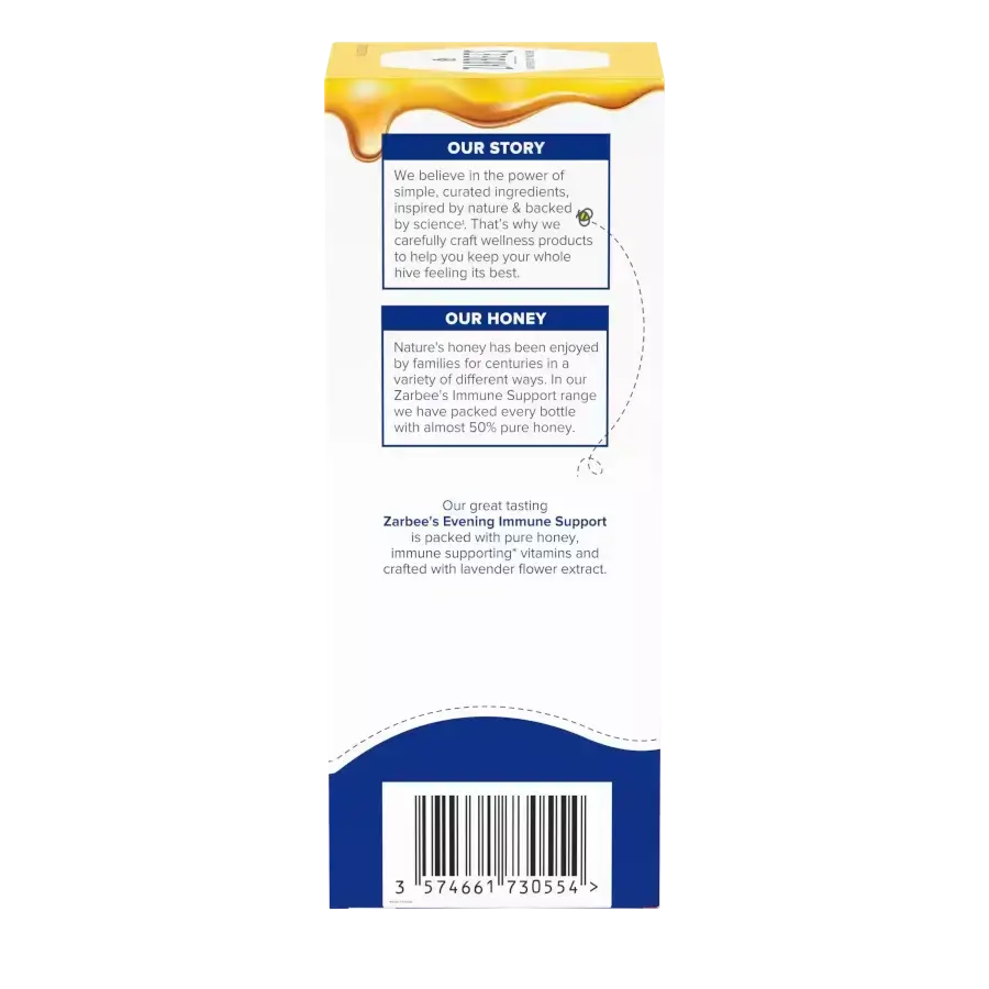 Zarbee’s® Evening Immune Support Liquid​ - Image 4 - zarbees.co.uk - en-GB