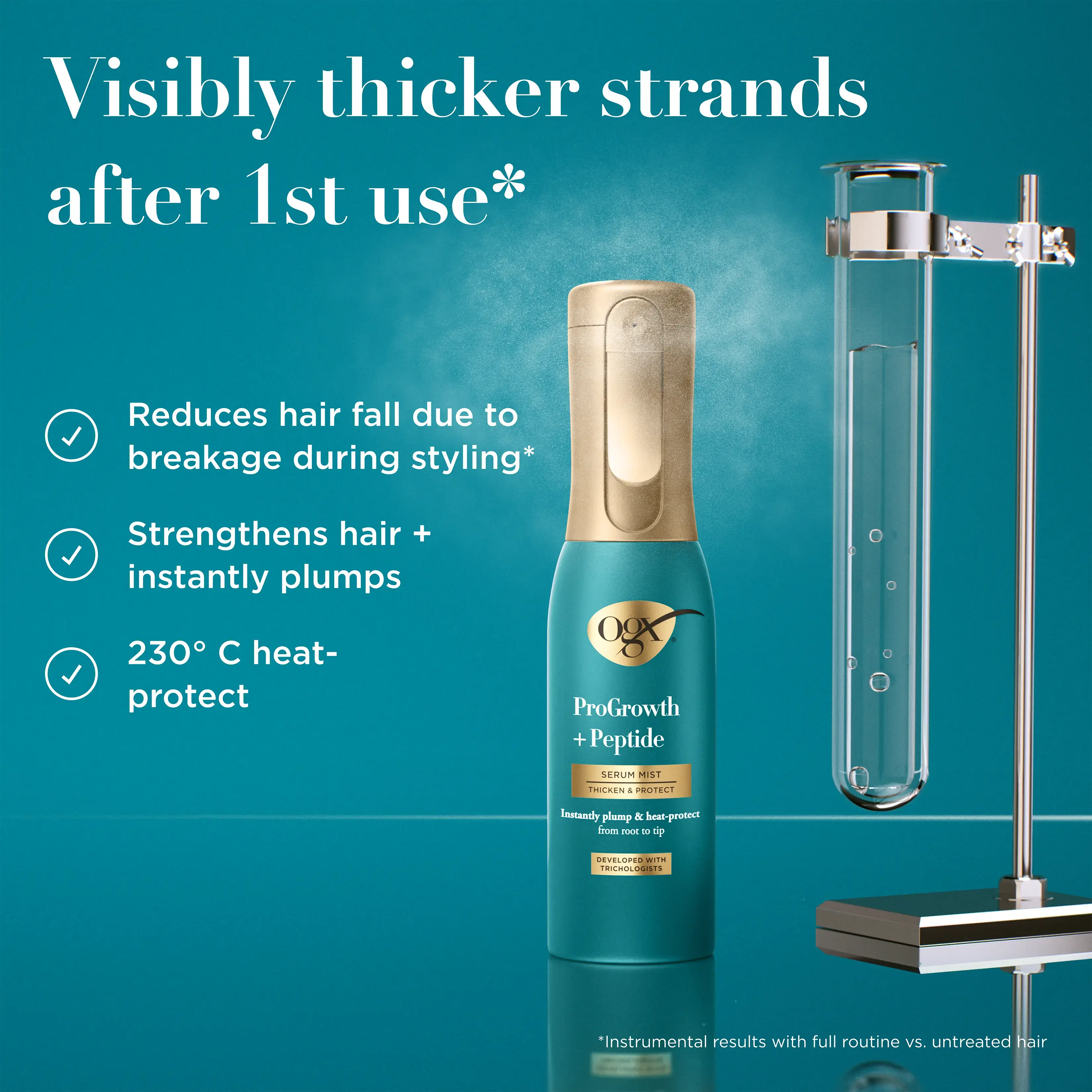 OGX® ProGrowth + Peptide Serum Mist 193ml