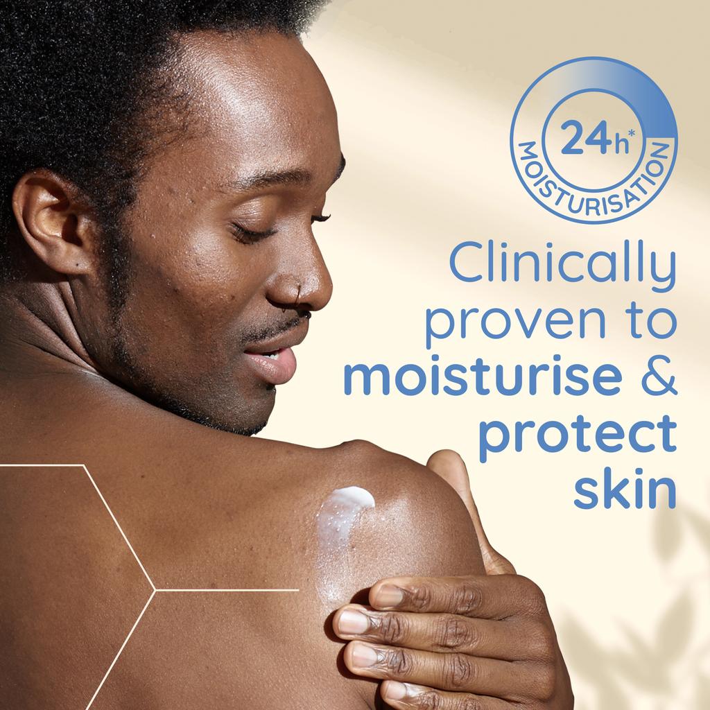 Clinically proven to moisturise & protect skin