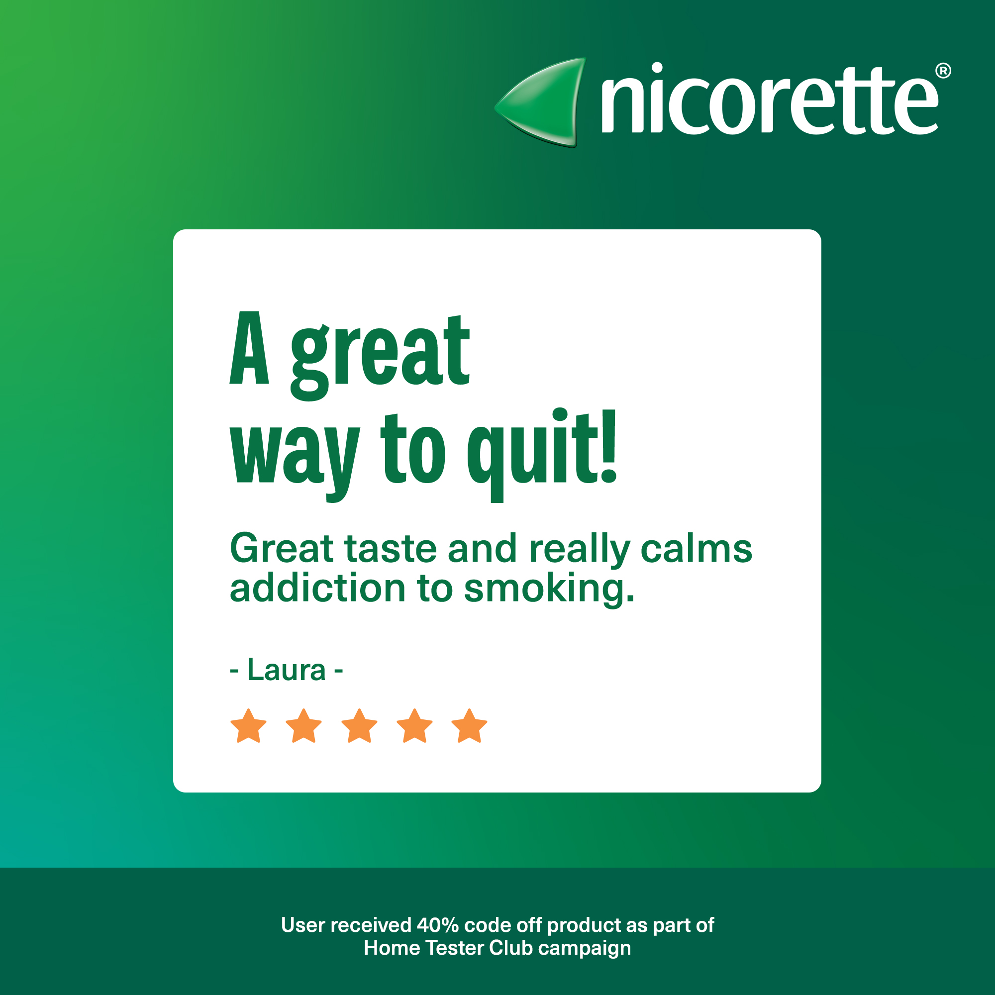 Nicorette® Gum - Fruit 2mg, 105's