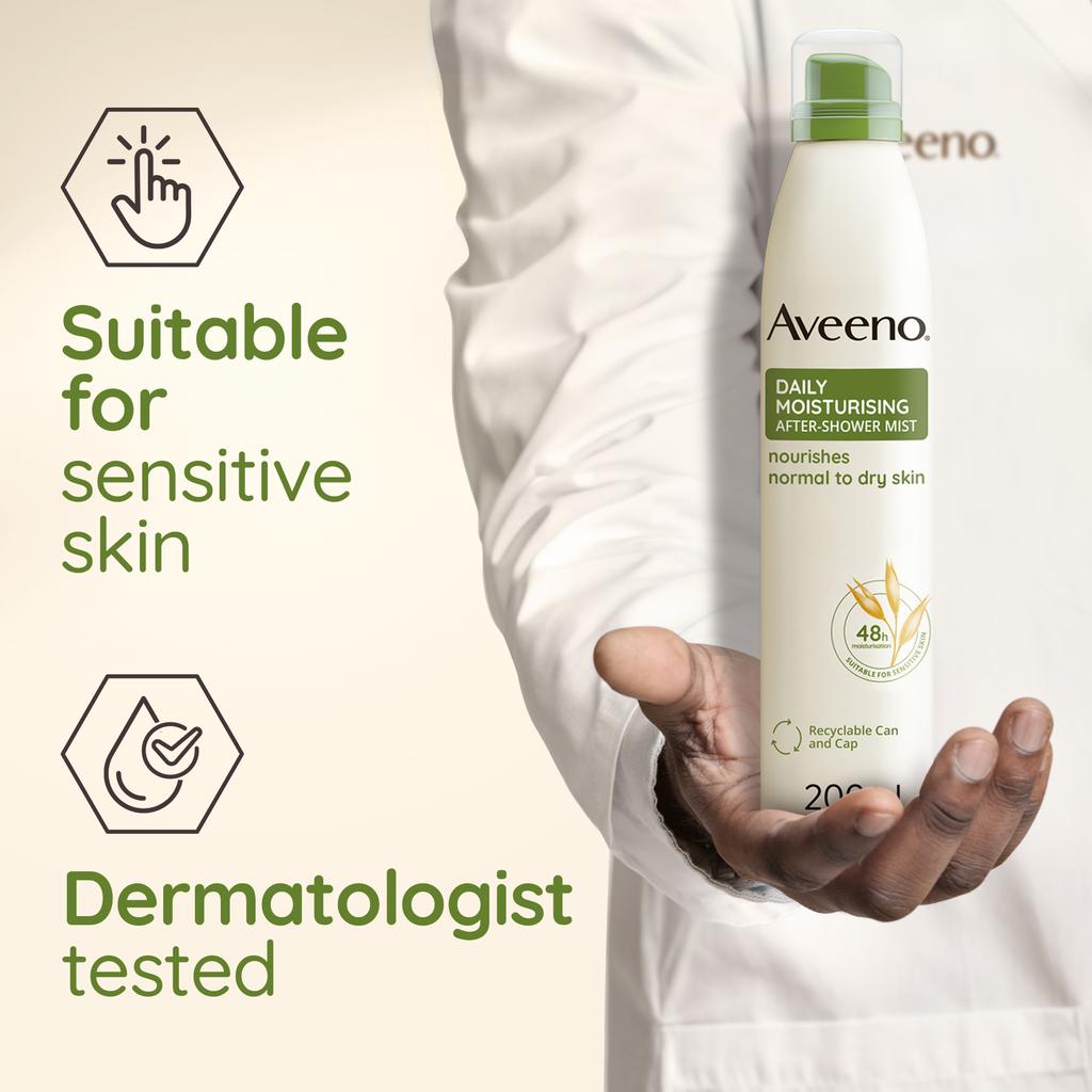 suitable for sensitive skin, dermatologist tested