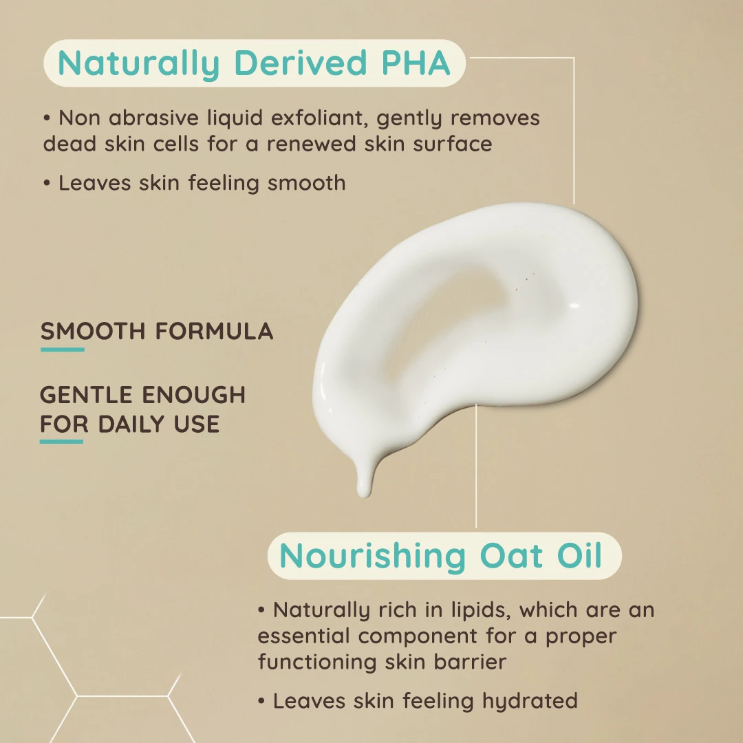 Smooth formula, gentle enough for daily use