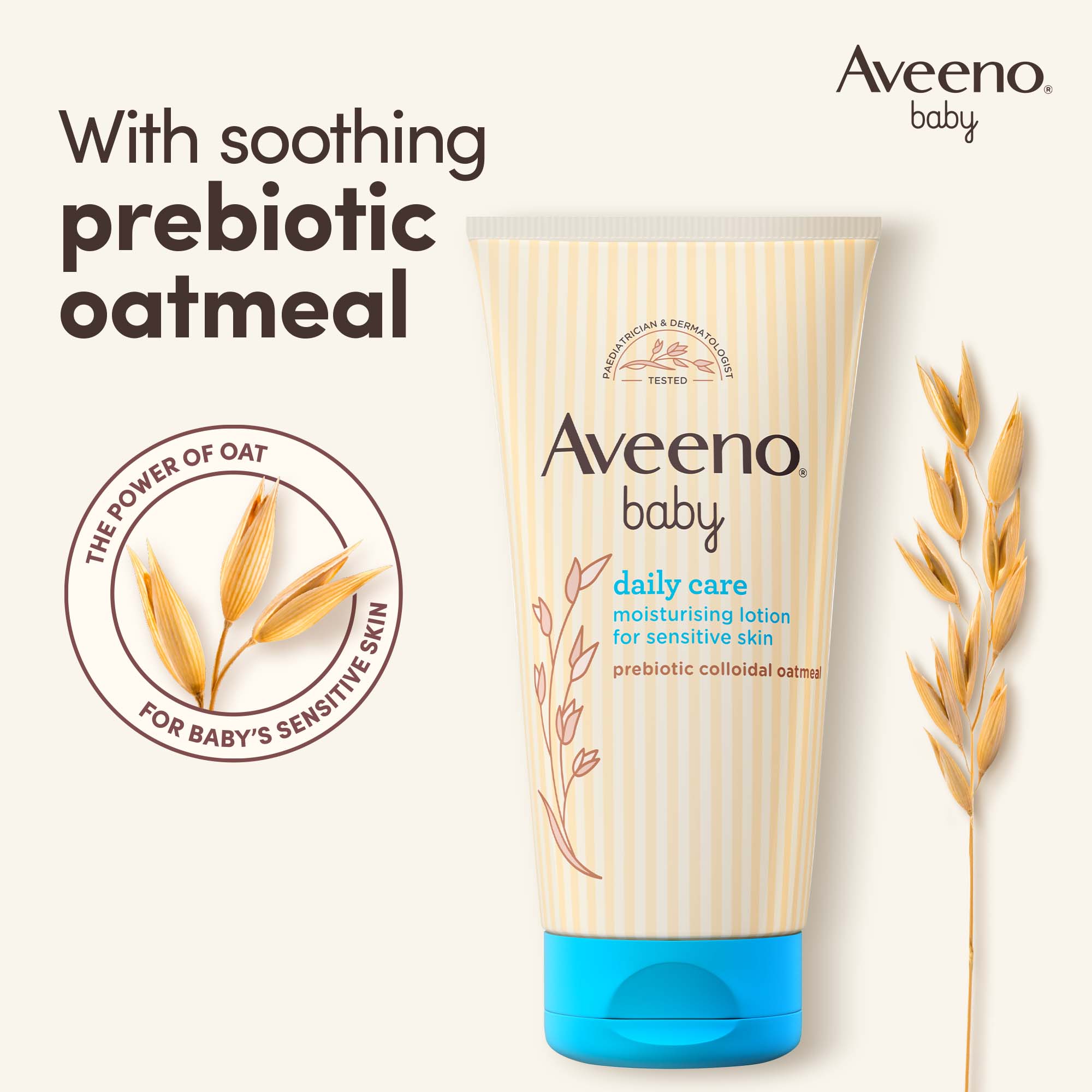 BABY DAILY CARE MOISTURISING LOTION, 75ML - Image 3 - Aveeno - en-GB