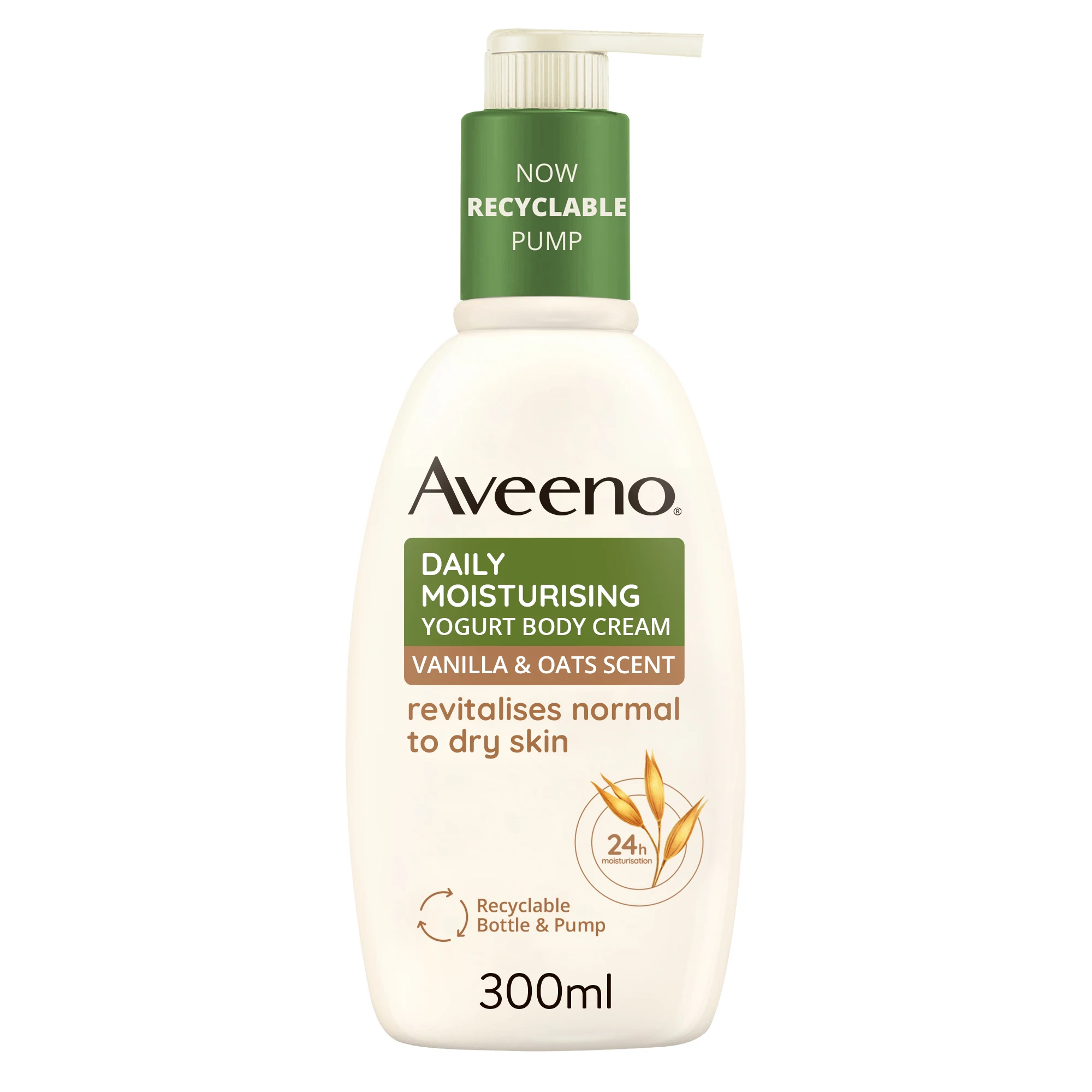 Aveeno Daily Moisturising Yogurt Body Cream Vanilla & Oat