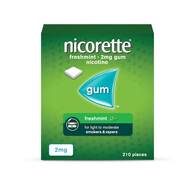 Nicorette Gum - Freshmint 2mg 210's