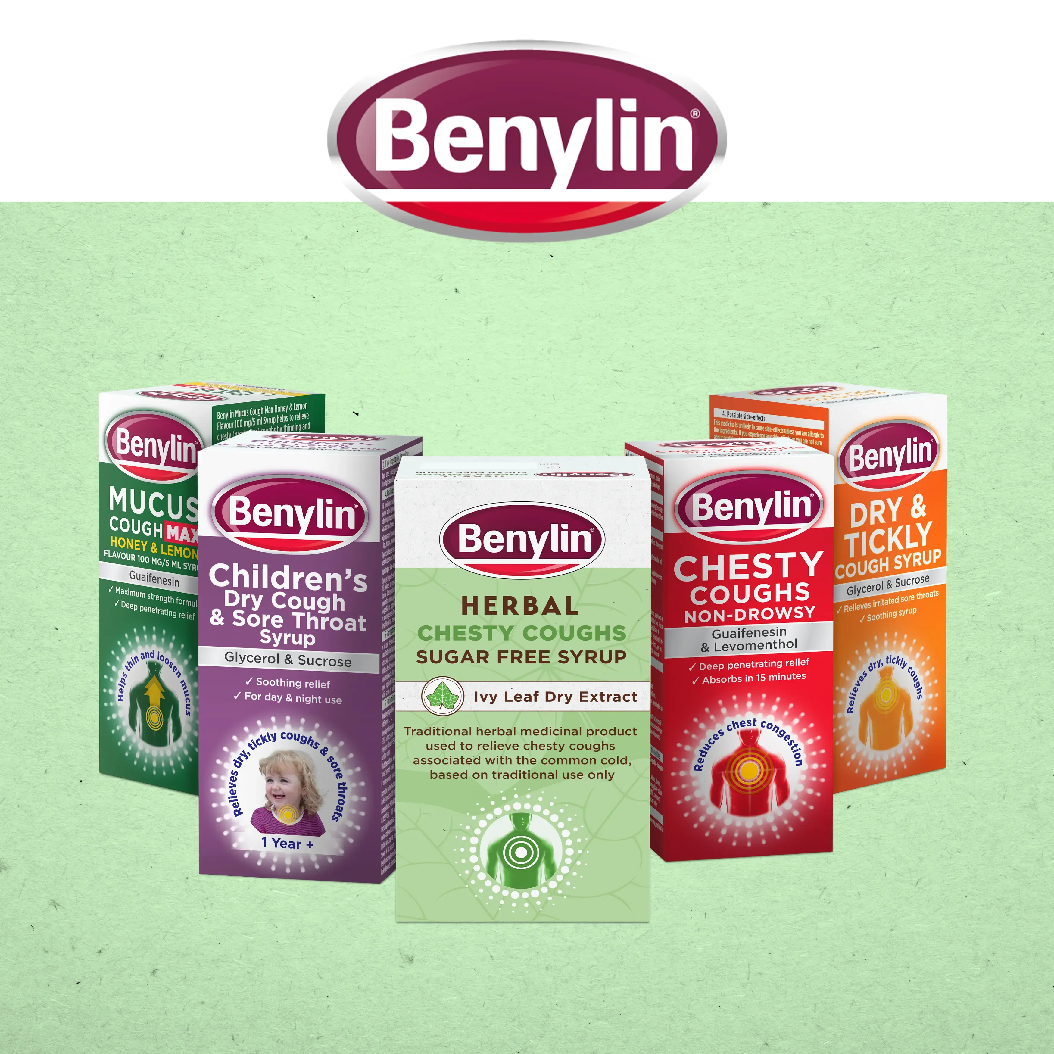 Image showing Benylin packshots