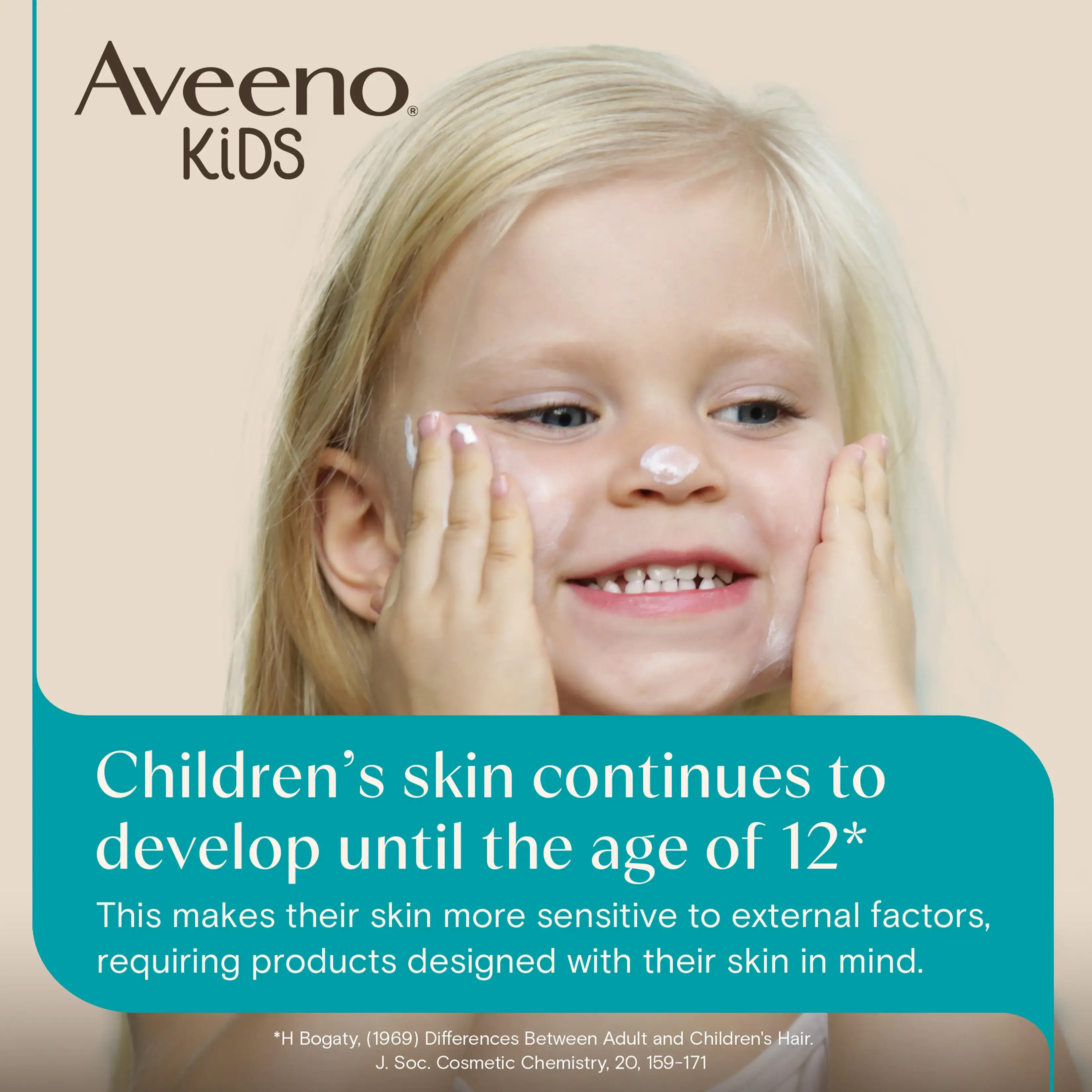 AVEENO® KIDS FACE & BODY LOTION 150ml