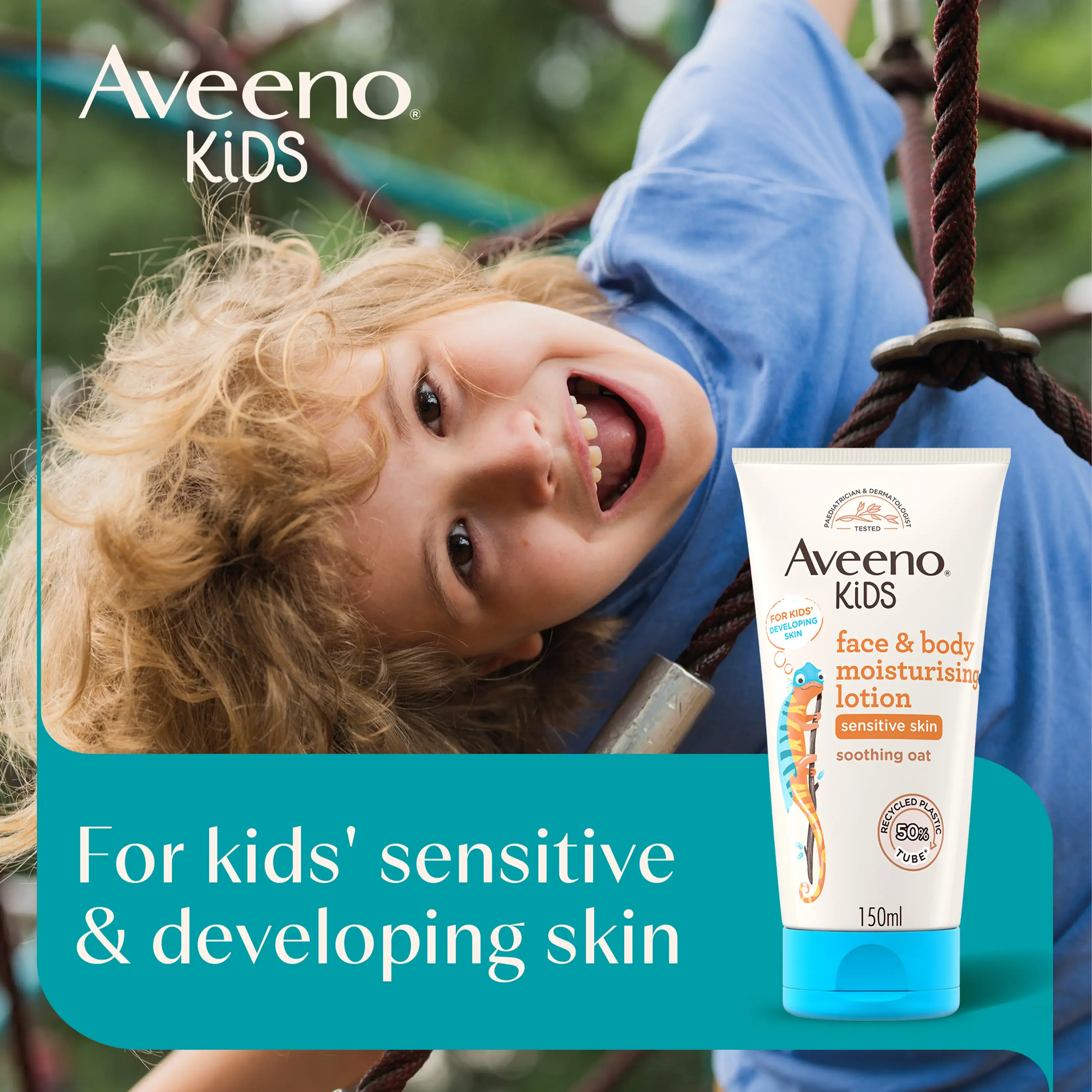 Aveeno® Kids Face & Body Lotion, 150ml