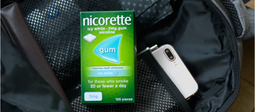 Pack of 2mg Nicorette Gum