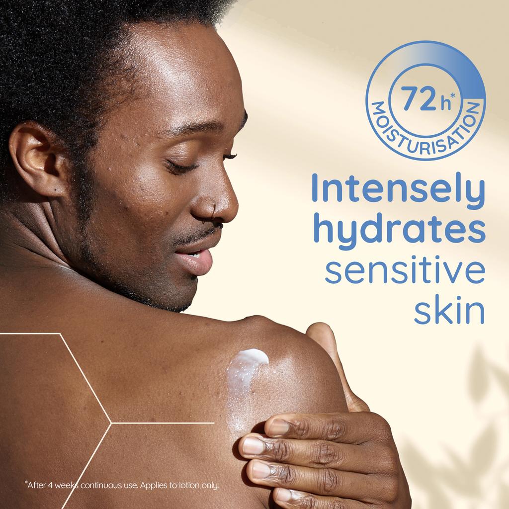 instensely hydrates sensitive skin