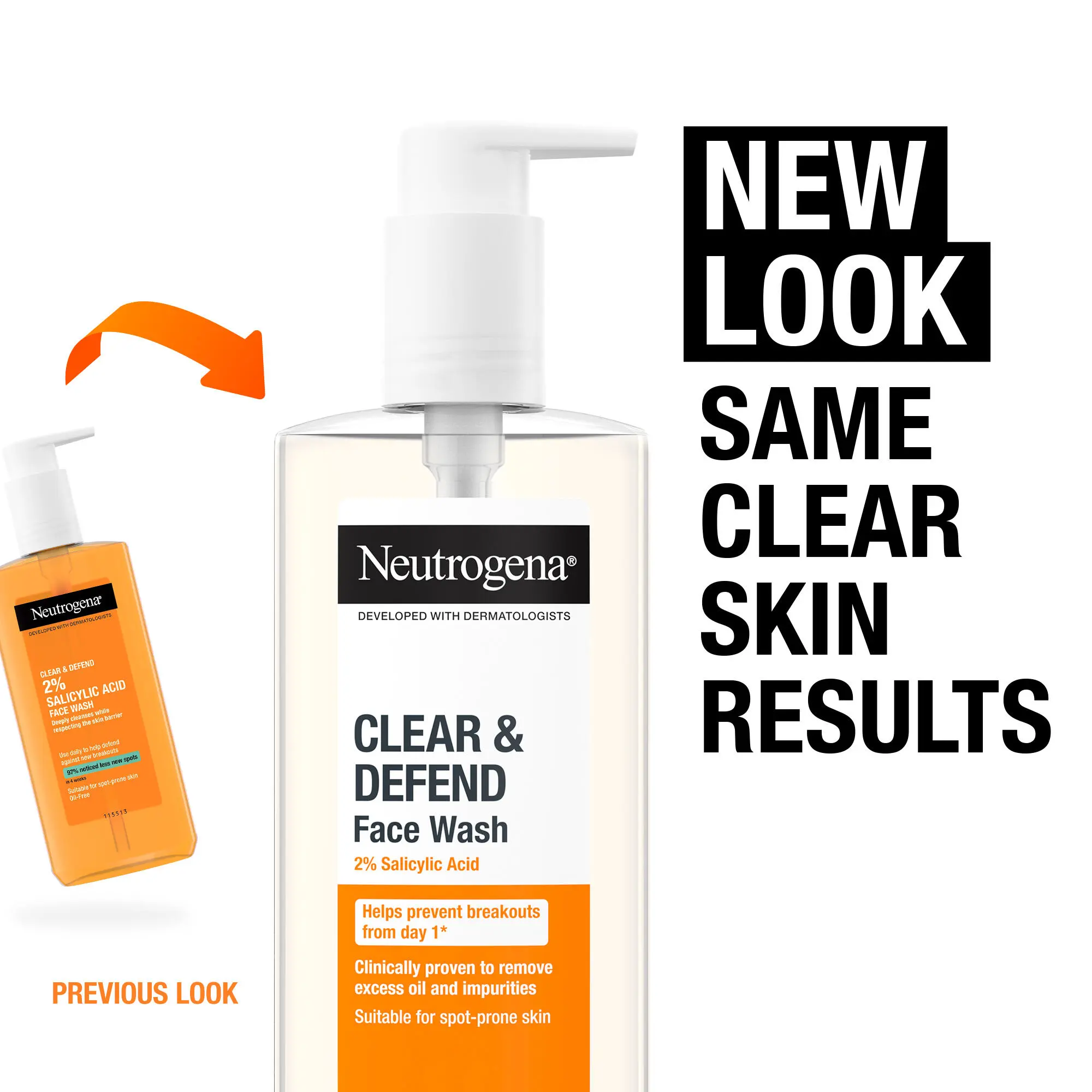 Clear & Defend Face Wash