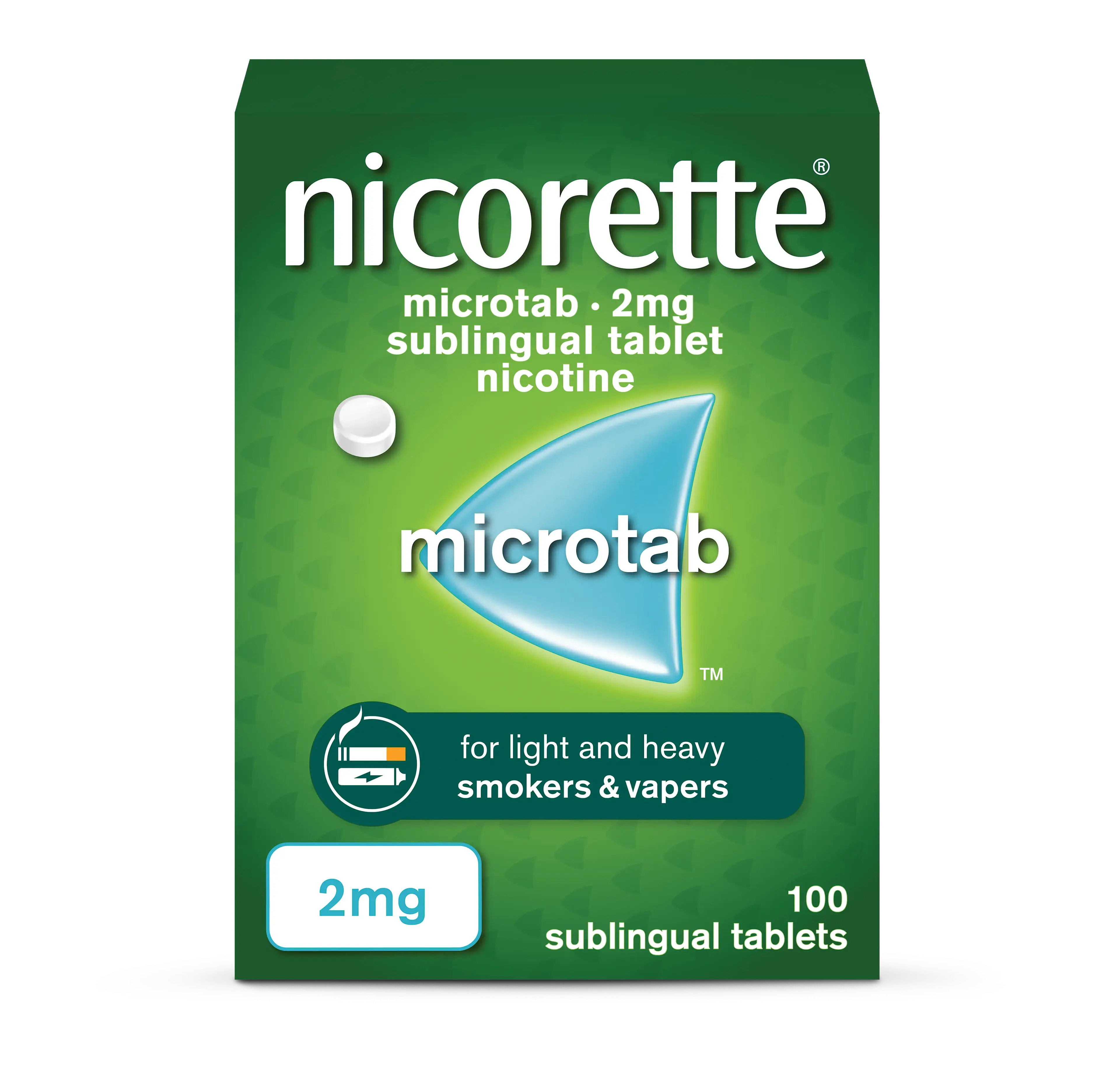 Nicorette Microtab 2mg 100 Tablets