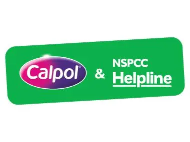 Calpol & NSPCC Helpline logo