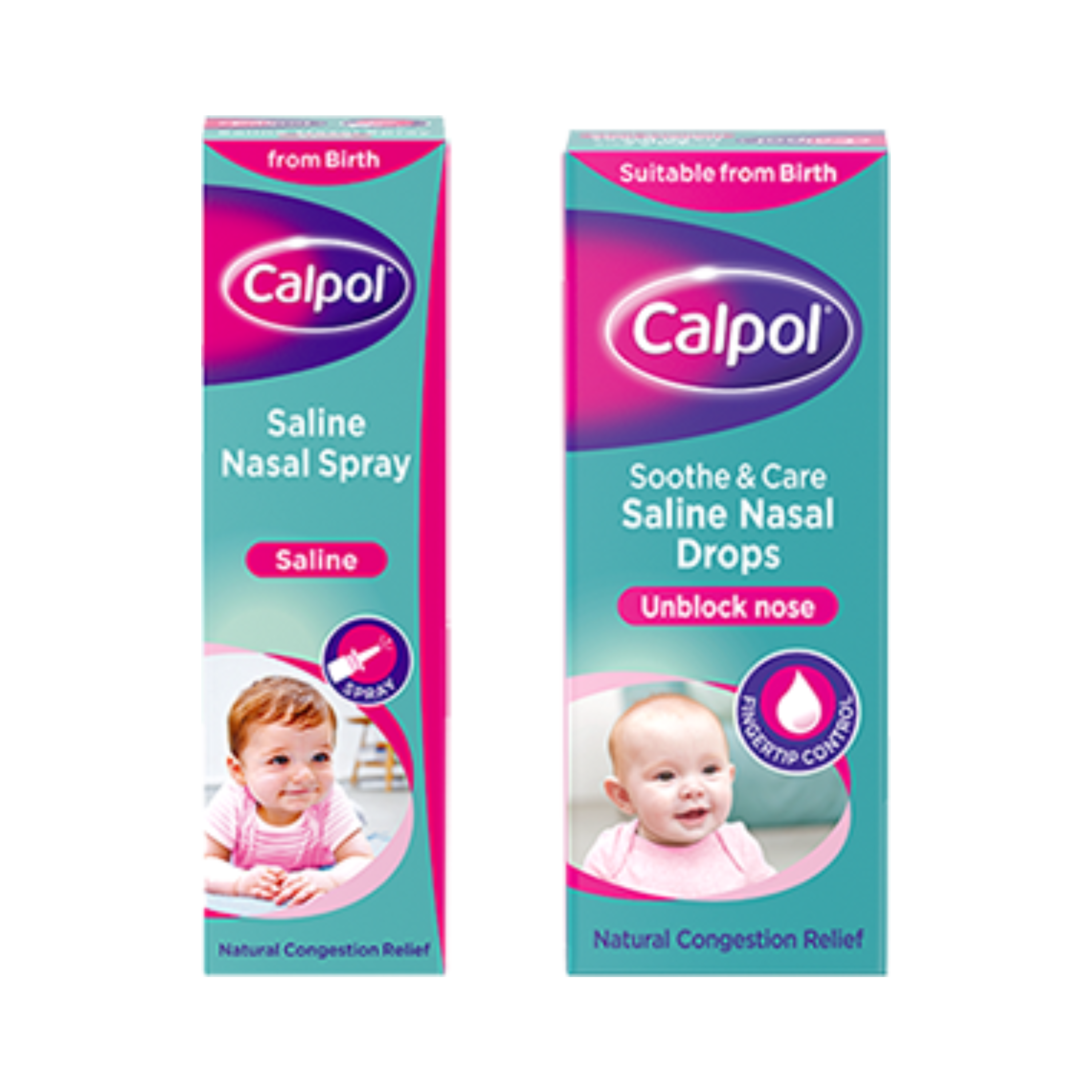 Calpol saline Nose spray to unblock nose, suitable from birth