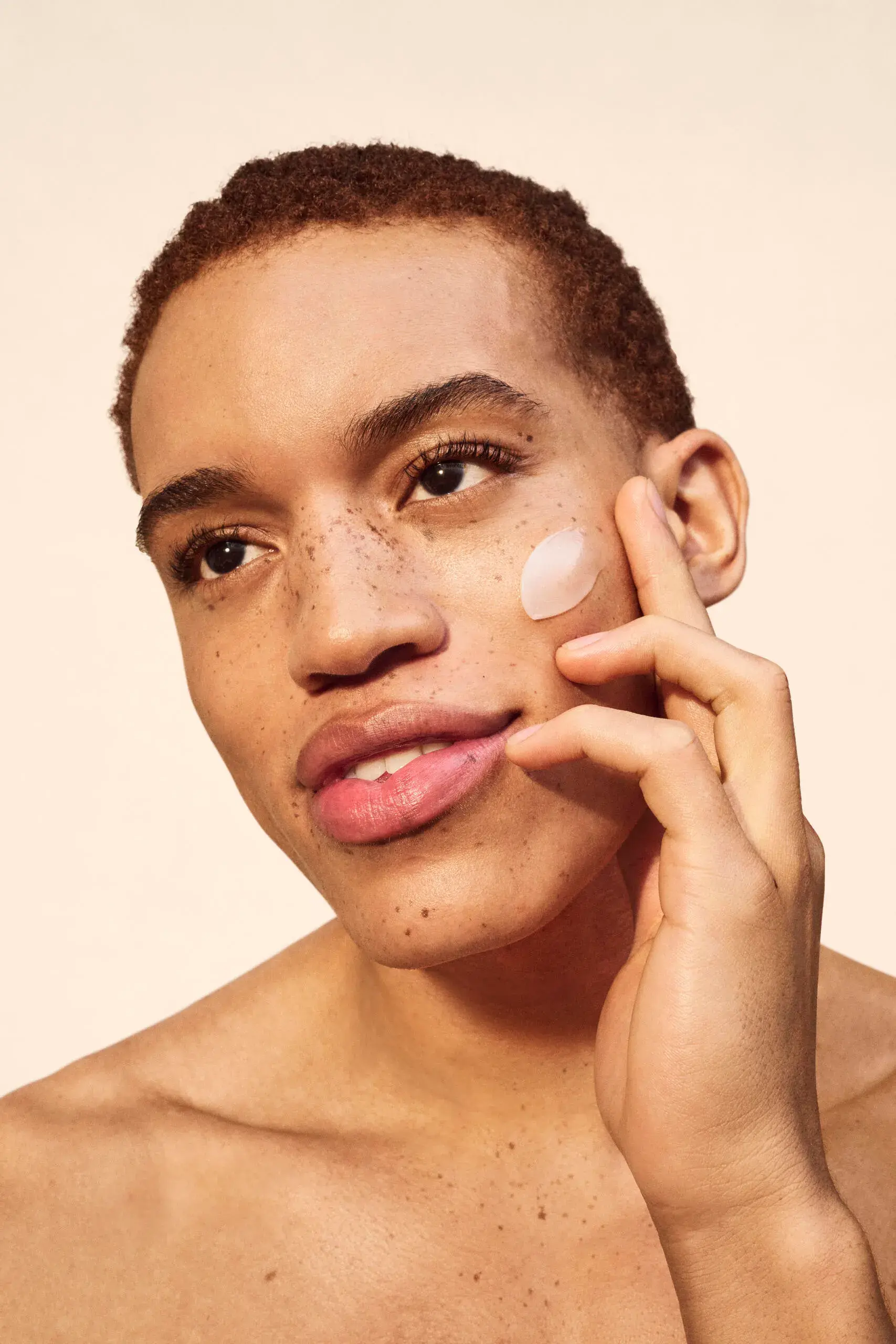 Healthy looking skin