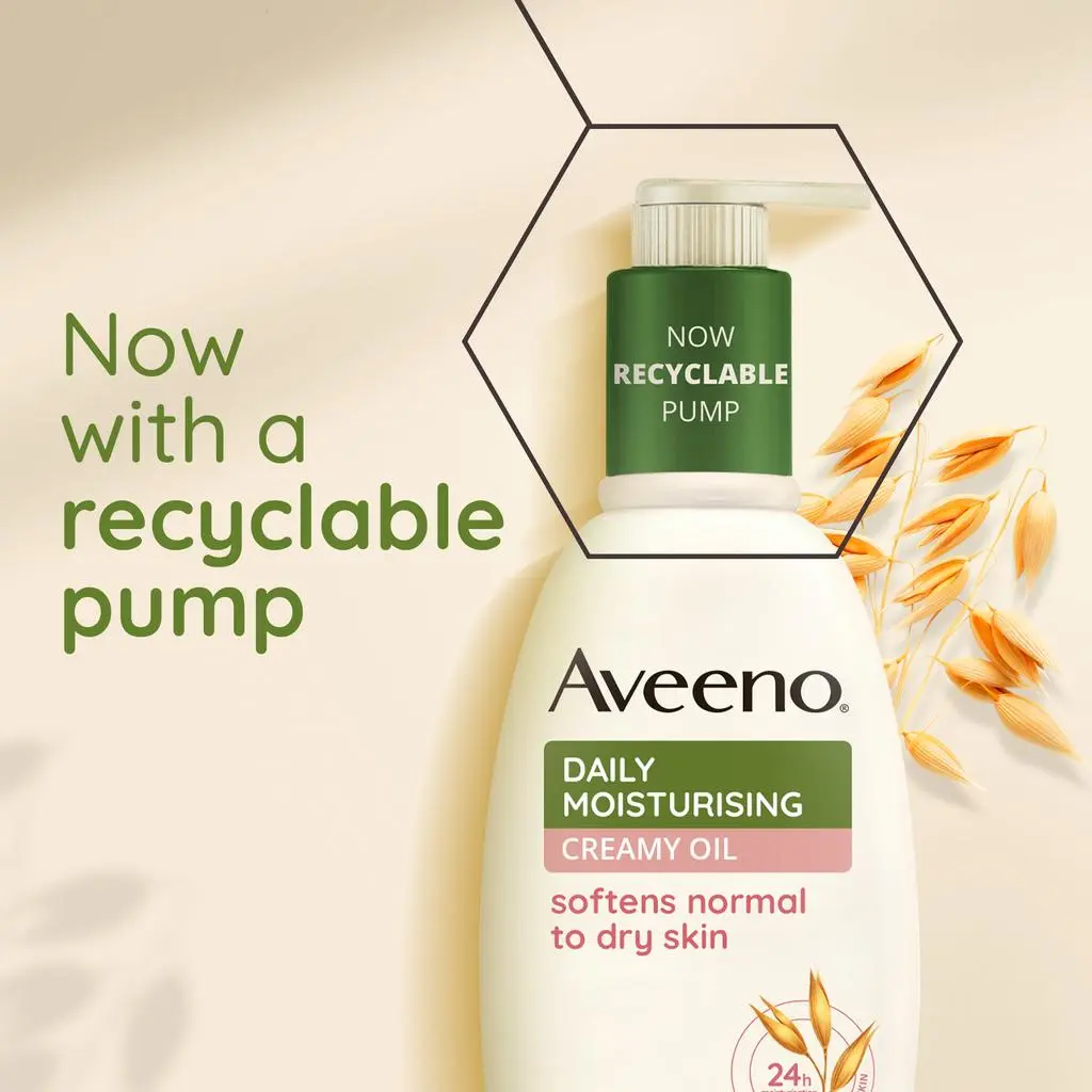 now with a recyclable pump