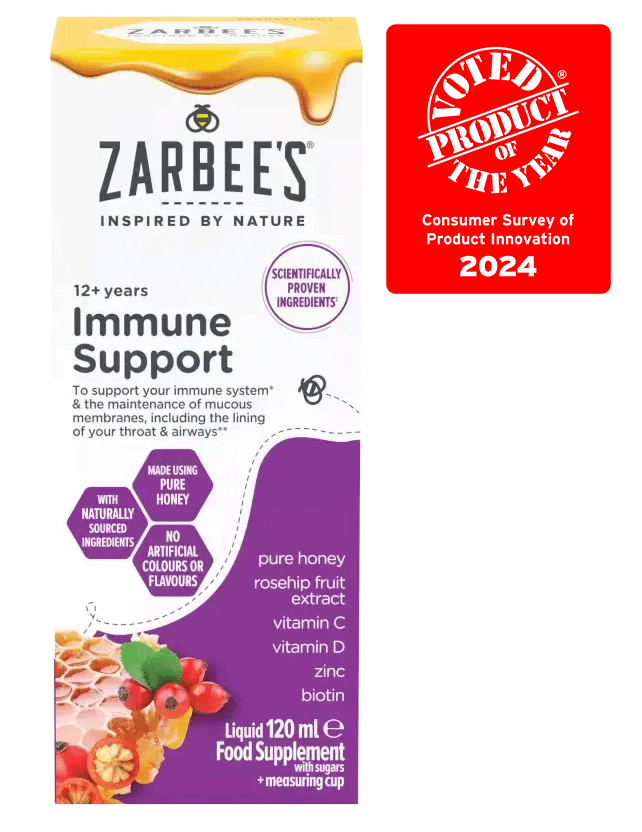 Zarbee’s® Immune Support Liquid​ - Image 1 - zarbees.co.uk - en-GB