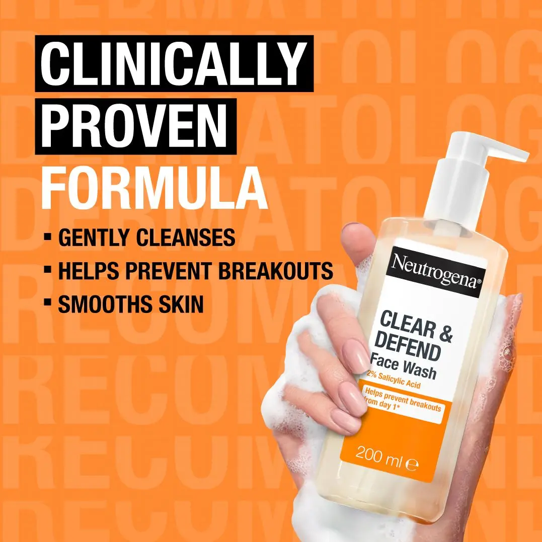 Clear & Defend Face Wash