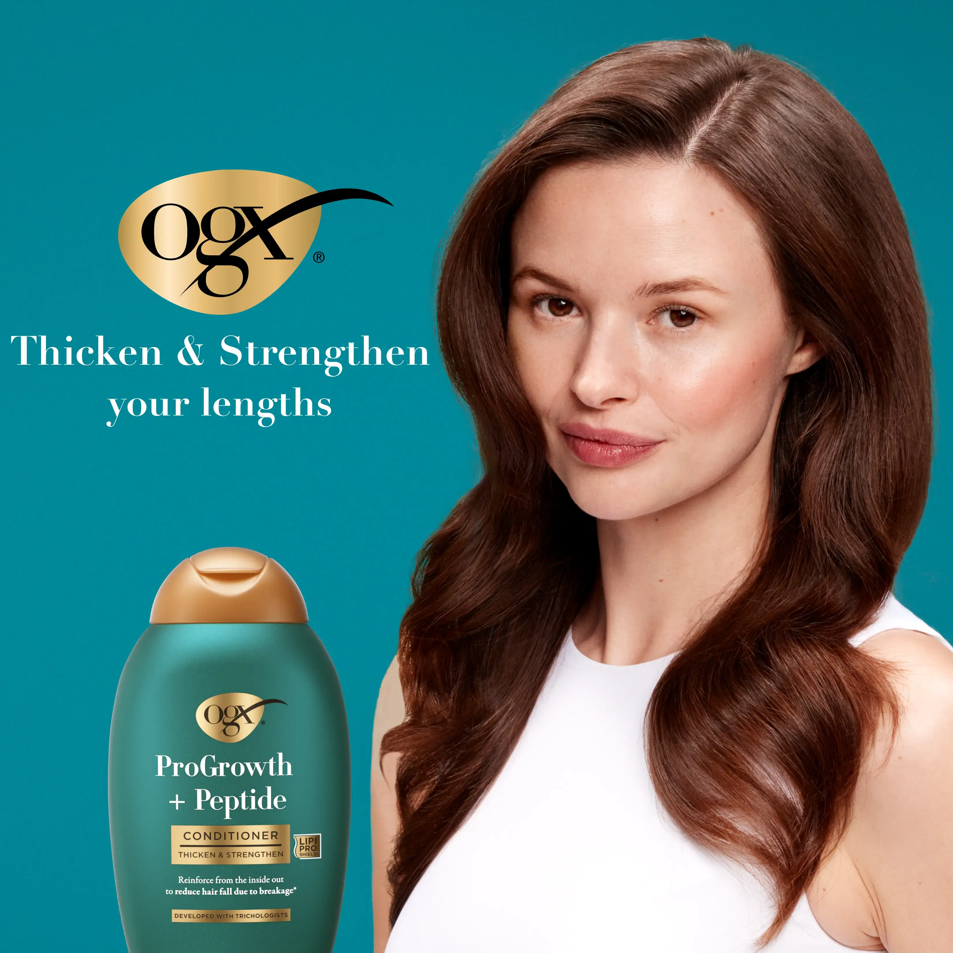 OGX® ProGrowth + Peptide Conditioner 385ml