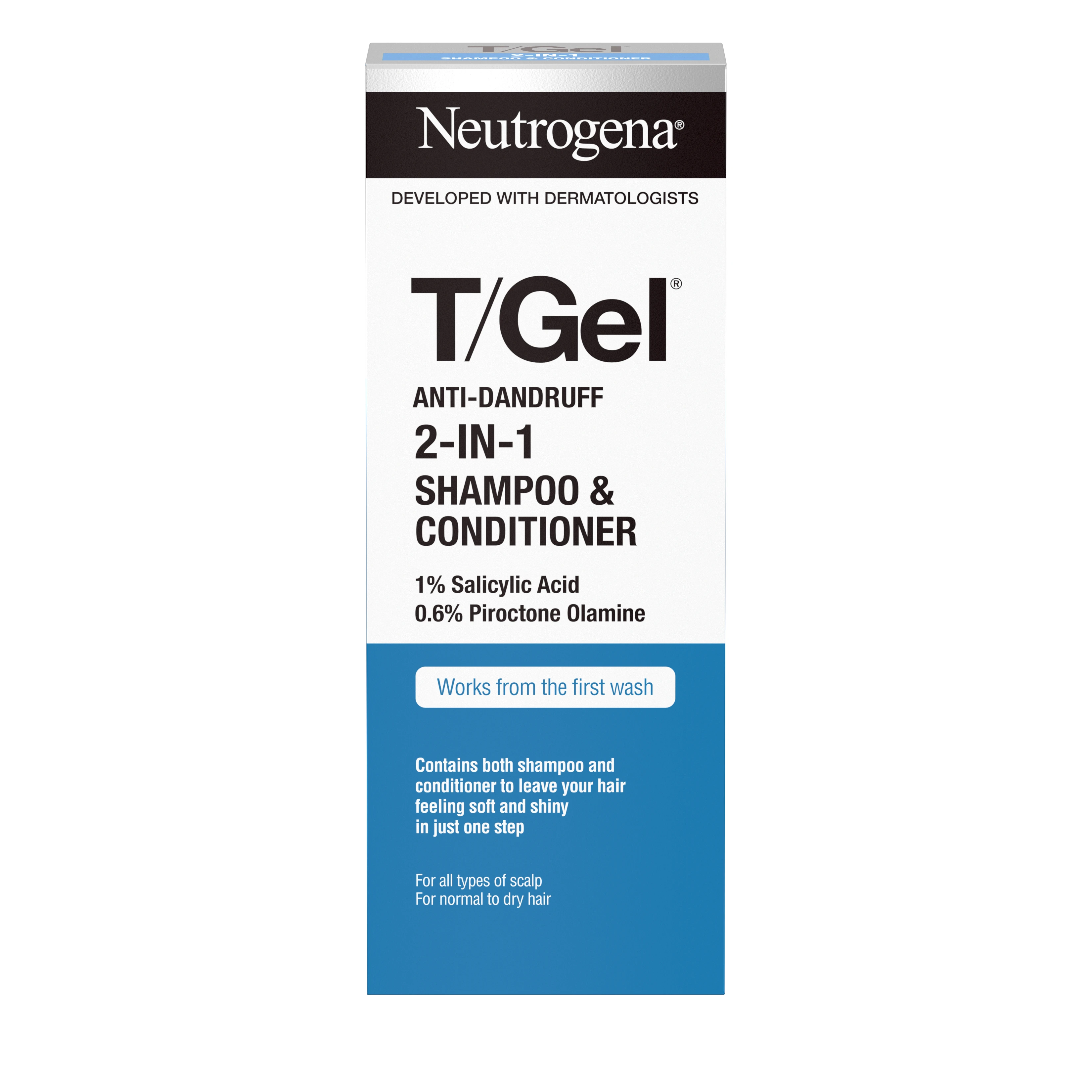 T/Gel® 2-in-1 Anti-Dandruff Shampoo & Conditioner