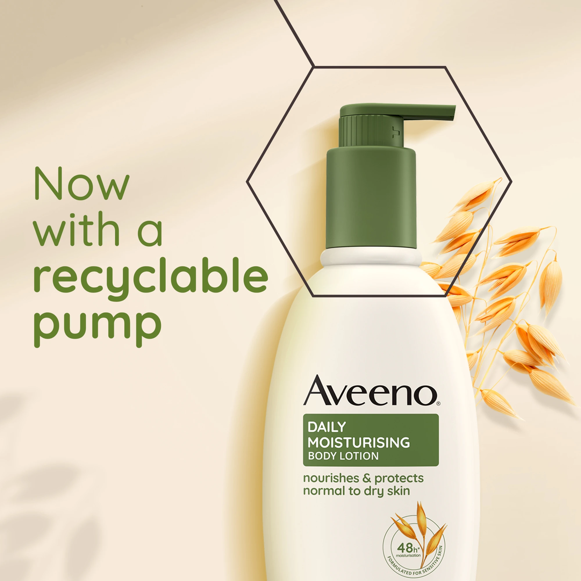 NEW LOOK tube made from 50% recycled plastic