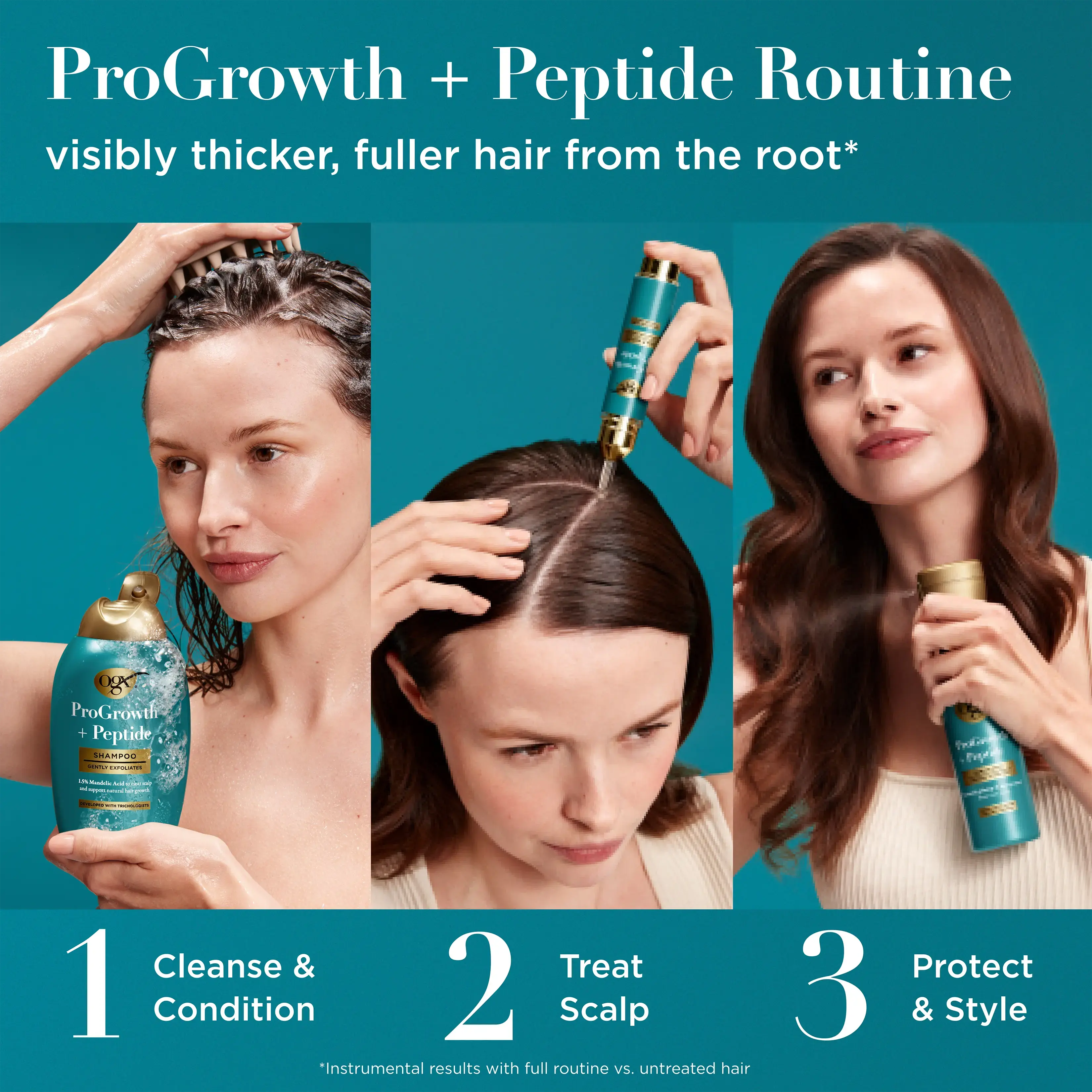 OGX® ProGrowth + Peptide Scalp Serum 10ml