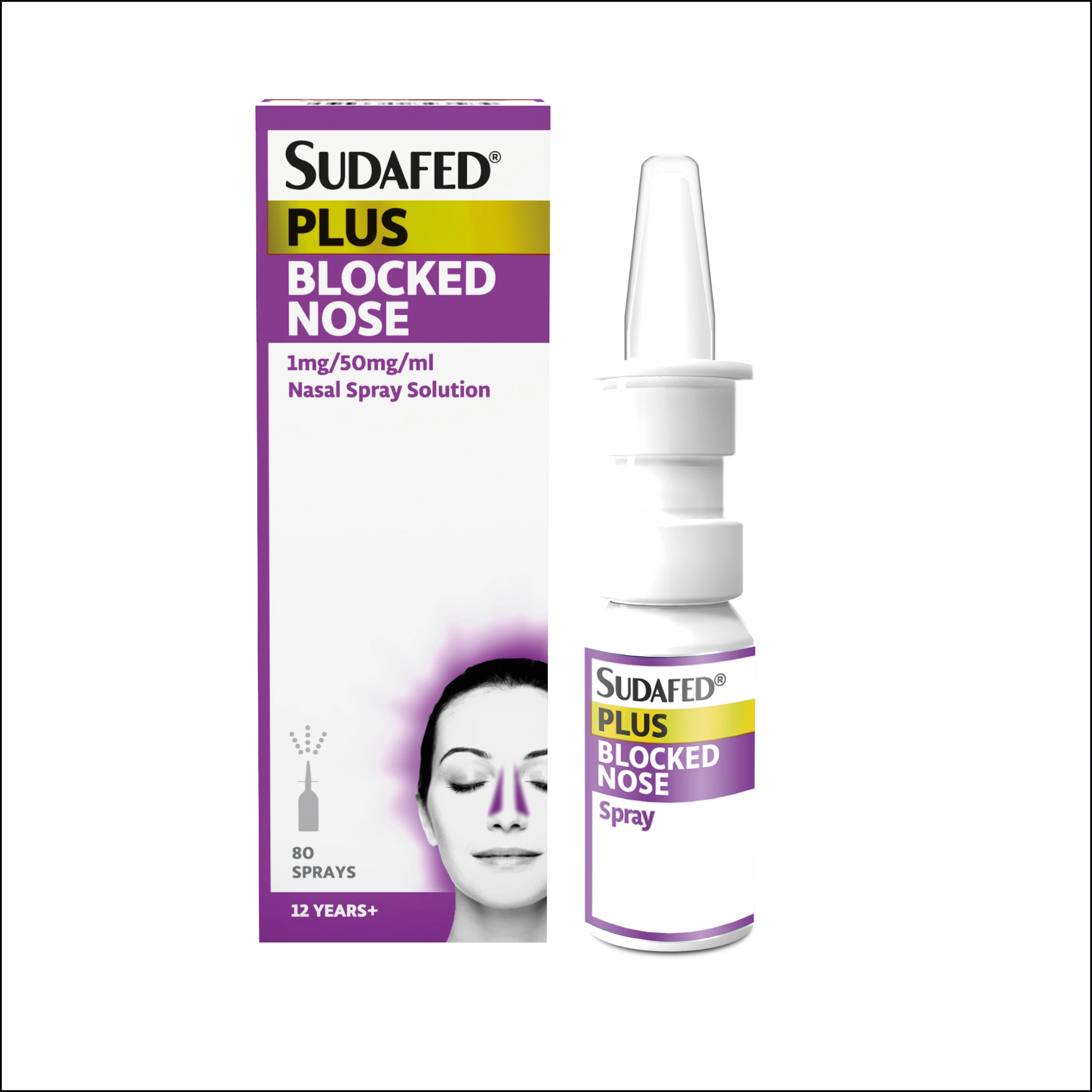 SUDAFED® Plus Blocked Nose Nasal Spray - Image 1 - Sudafed - en-GB