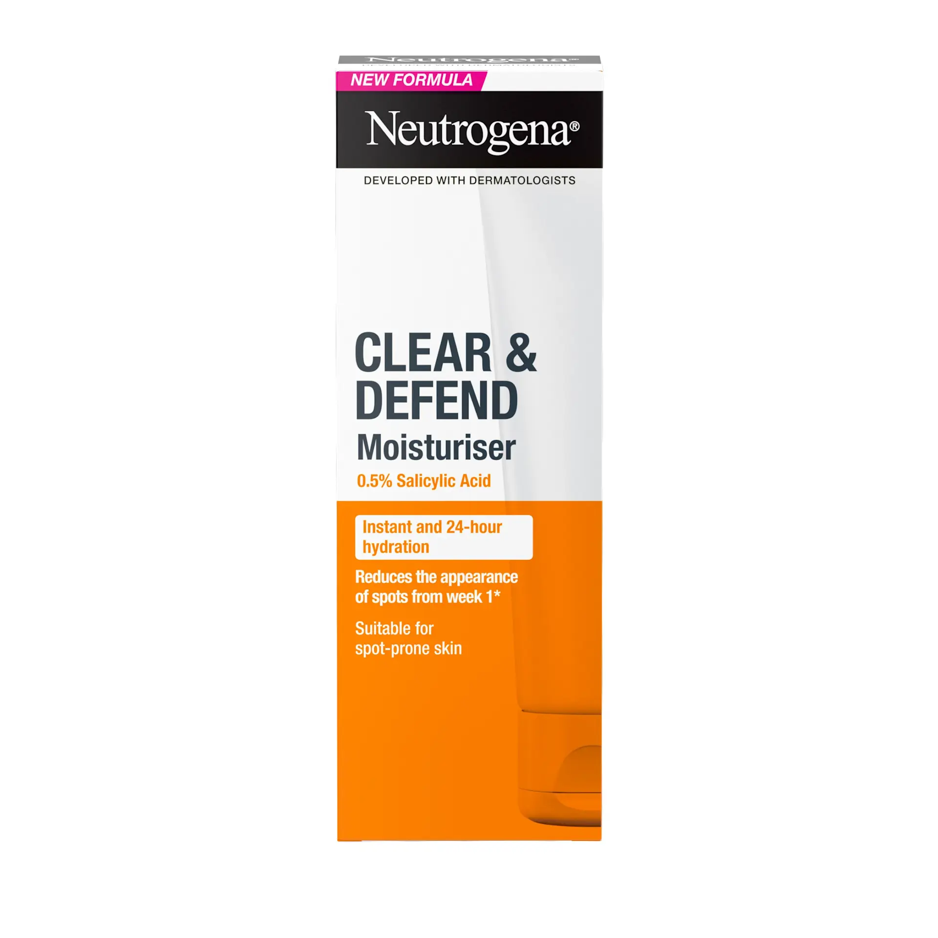 Neutrogena® Clear & Defend+ Facial Wash with AHA /BHA /PHA