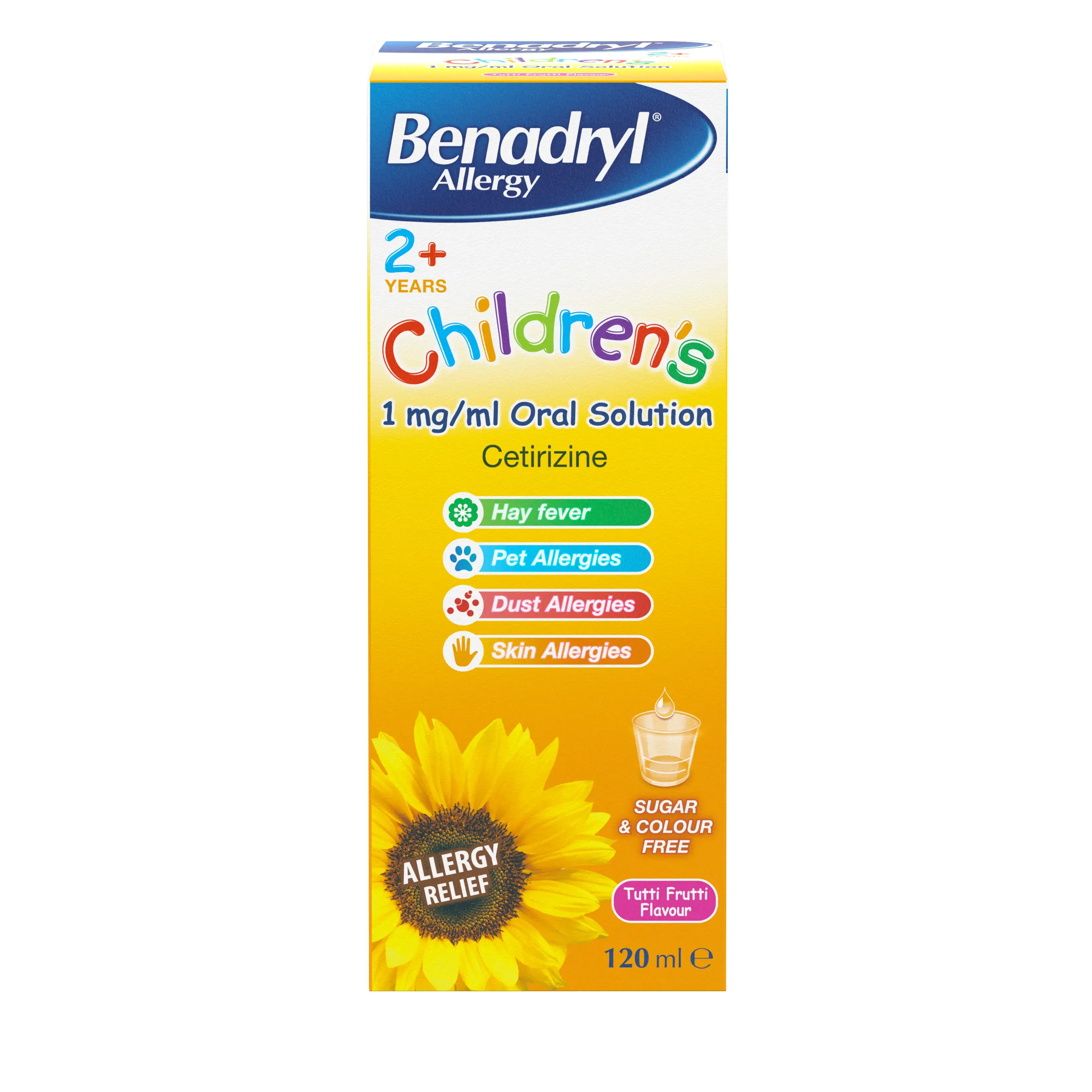 BENADRYL Allergy Children’s 1mg/ml Oral Solution