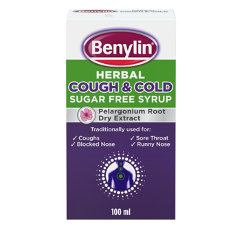 BENYLIN® Herbal Cough & Cold Sugar Free Syrup