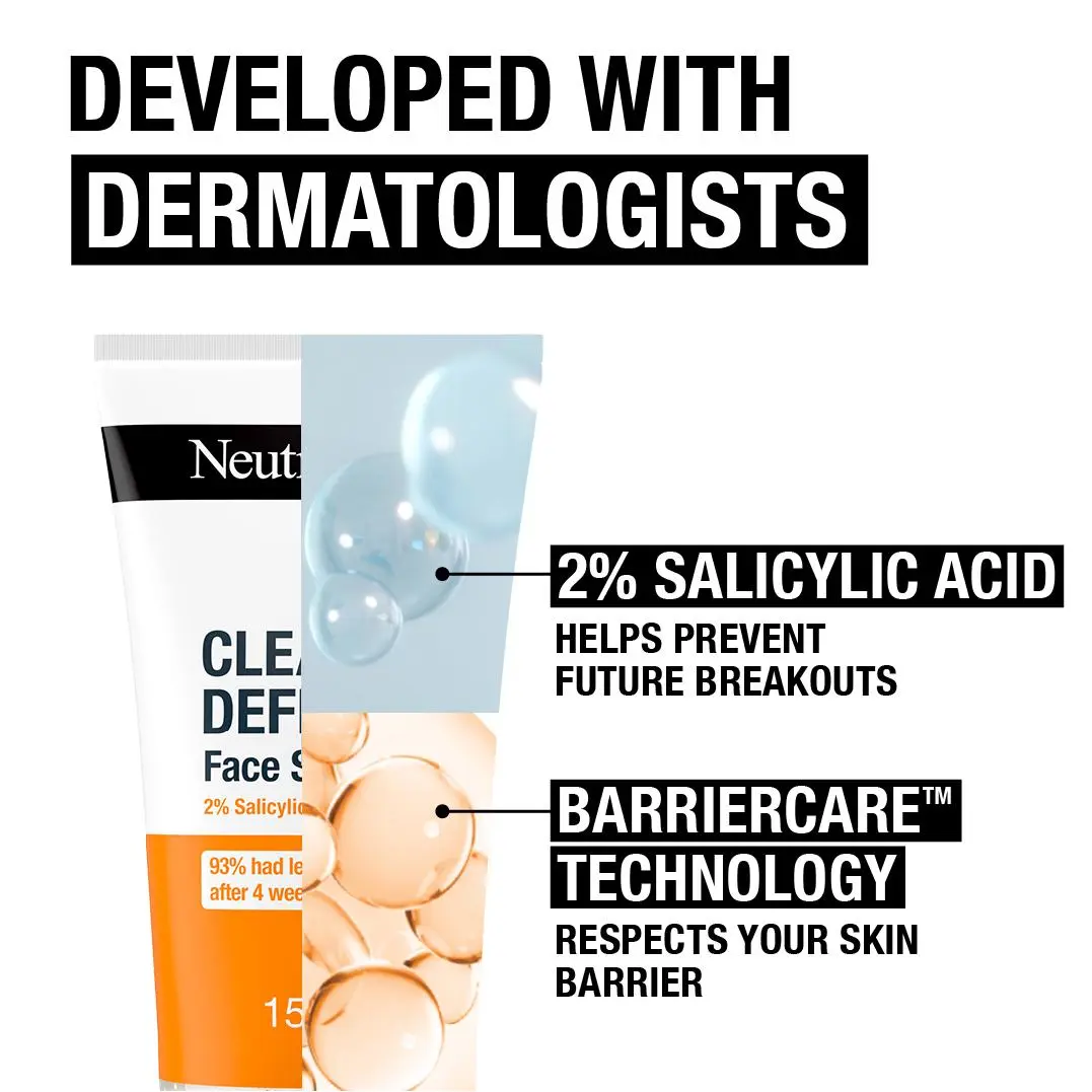 Clear & Defend Face Scrub