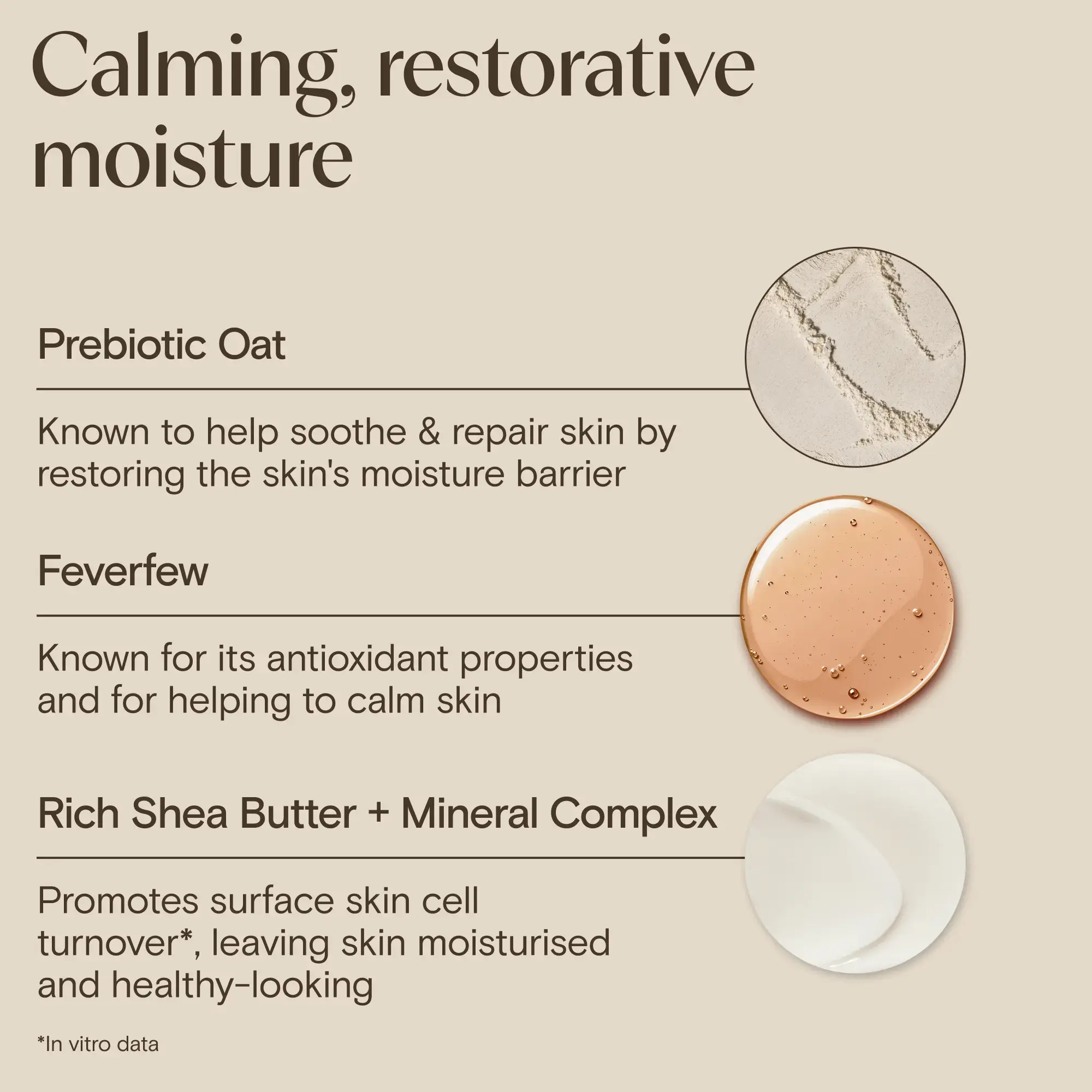 intensely nourishes & strengthens the skin’s natural barrier overnight