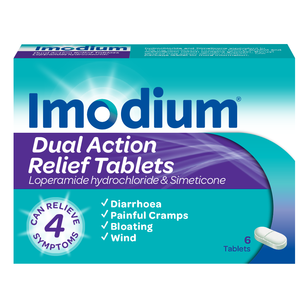 IMODIUM ® Dual Action Tablets - Image 1 - Imodium