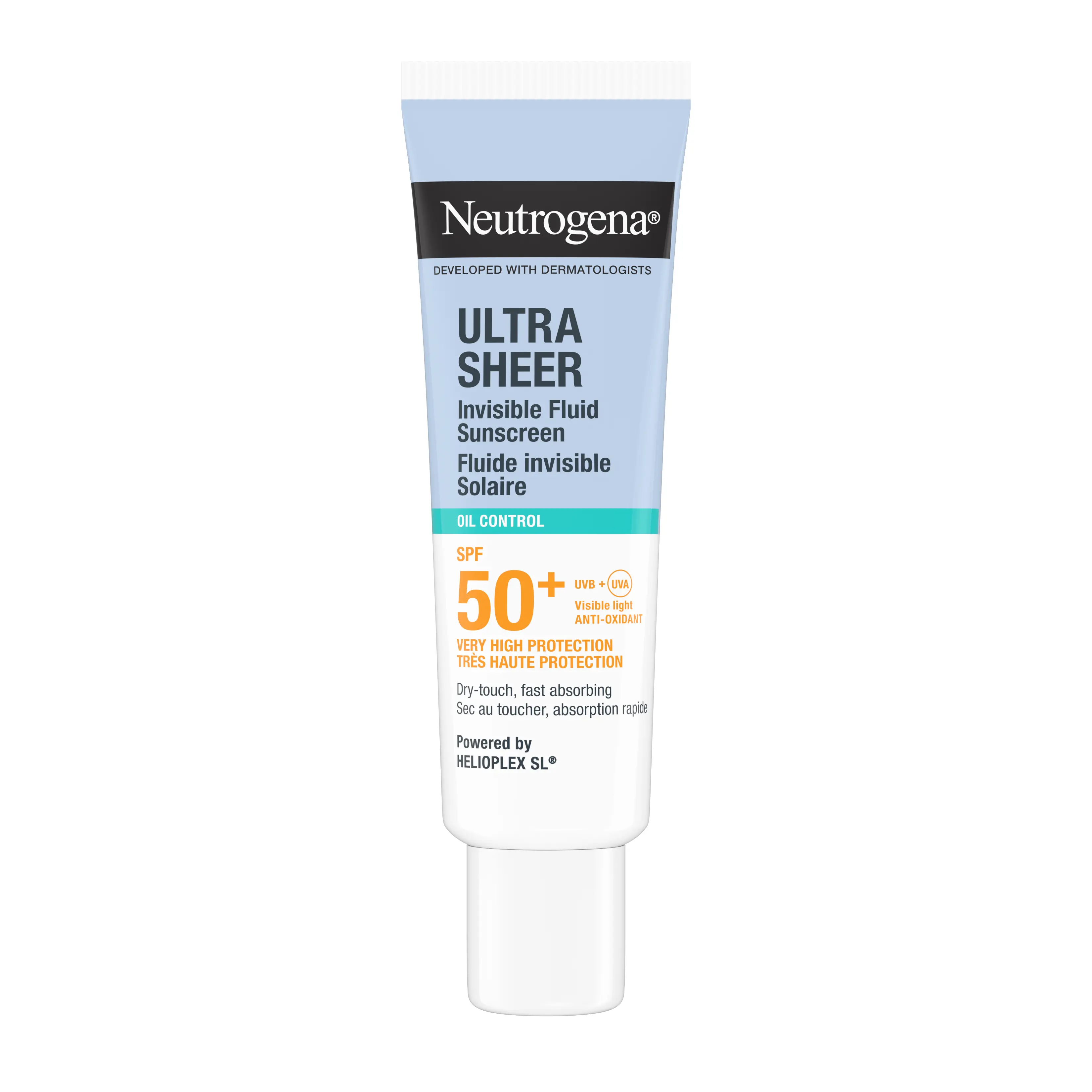 Neutrogena® Ultra Sheer Invisible Fluid Sunscreen Oil Control SPF 50+