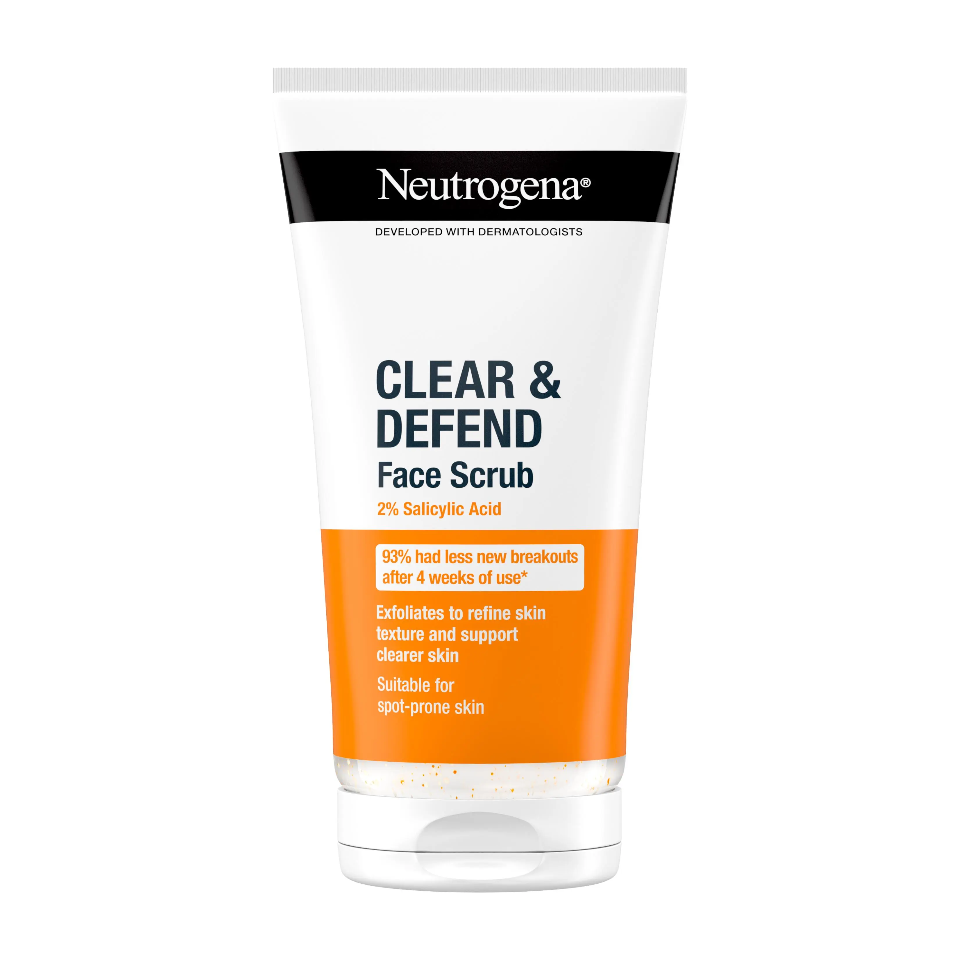 Clear & Defend Face Scrub