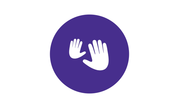 Johnson's Baby soothing massage hands icon