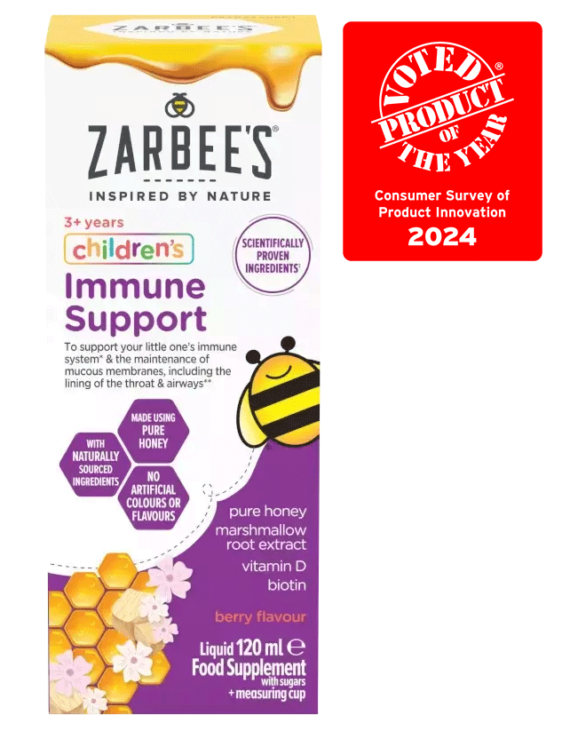 Zarbee’s® Children’s Immune Support Liquid​ - Image 1 - zarbees.co.uk - en-GB