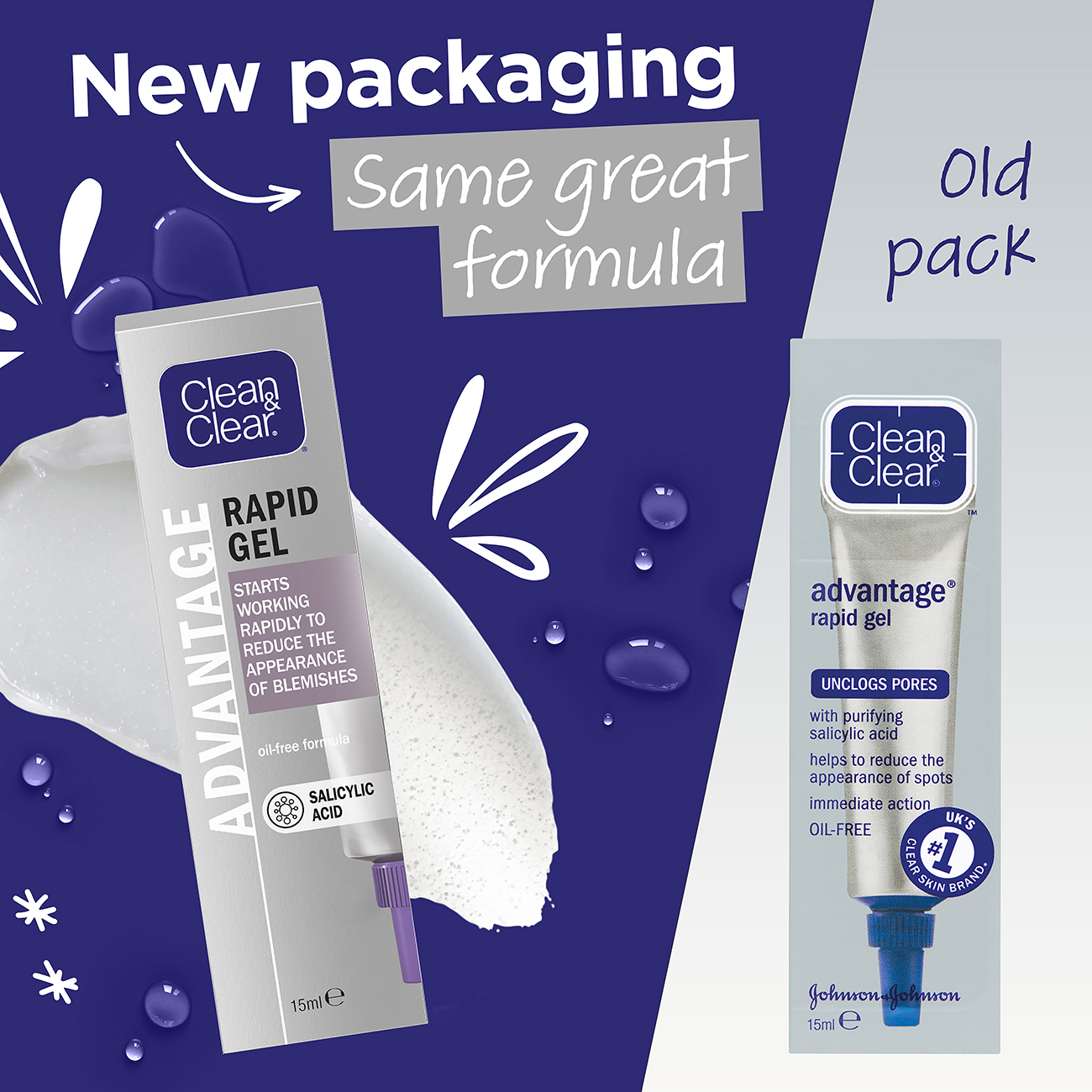 CLEAN & CLEAR® Advantage Spot Control Treatment Gel