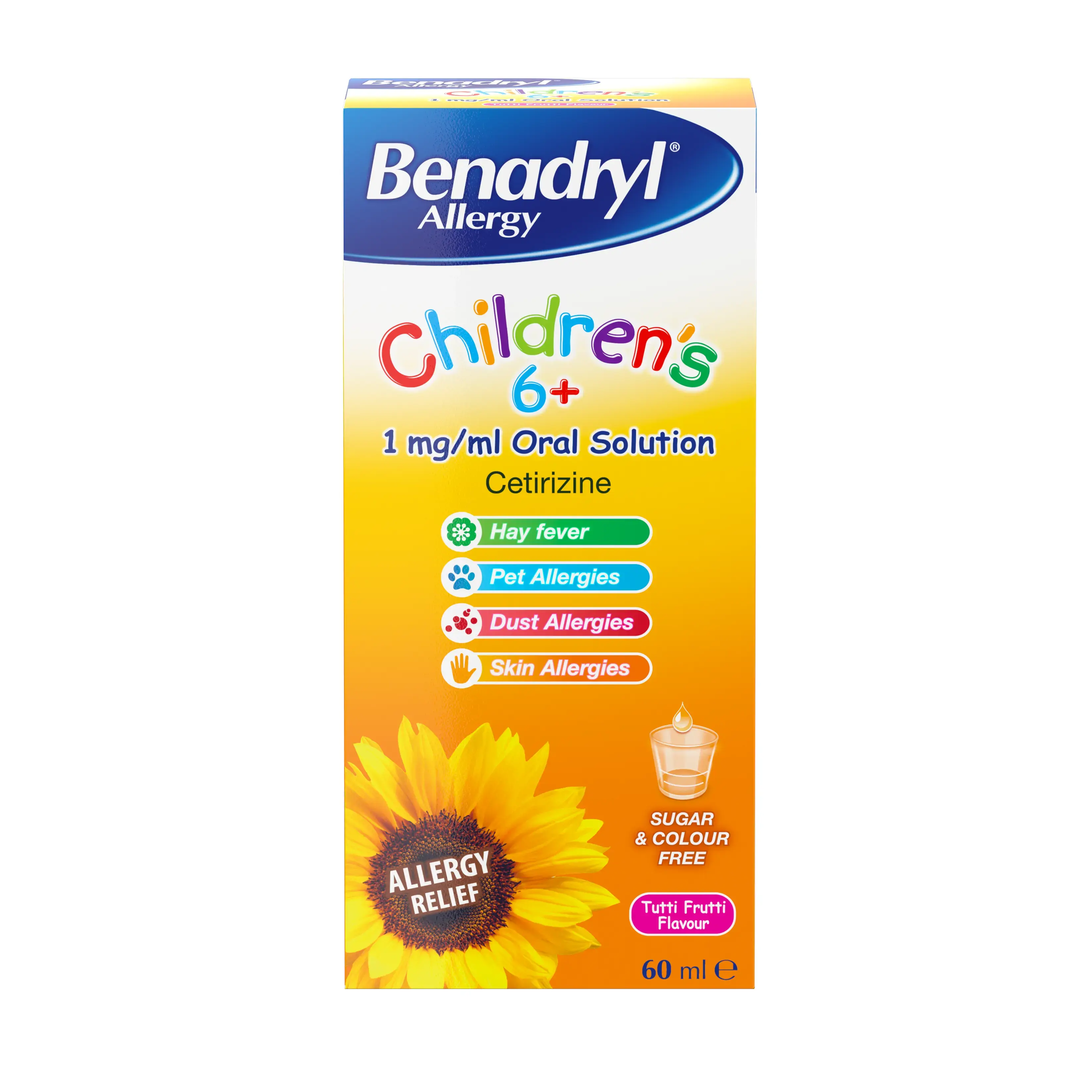 BENADRYL® Children's 6+ Allergy Relief 1