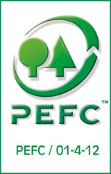 Le logo PEFC : la garantie d'une gestion durable des forêts