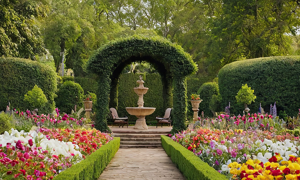 Le jardin à la française