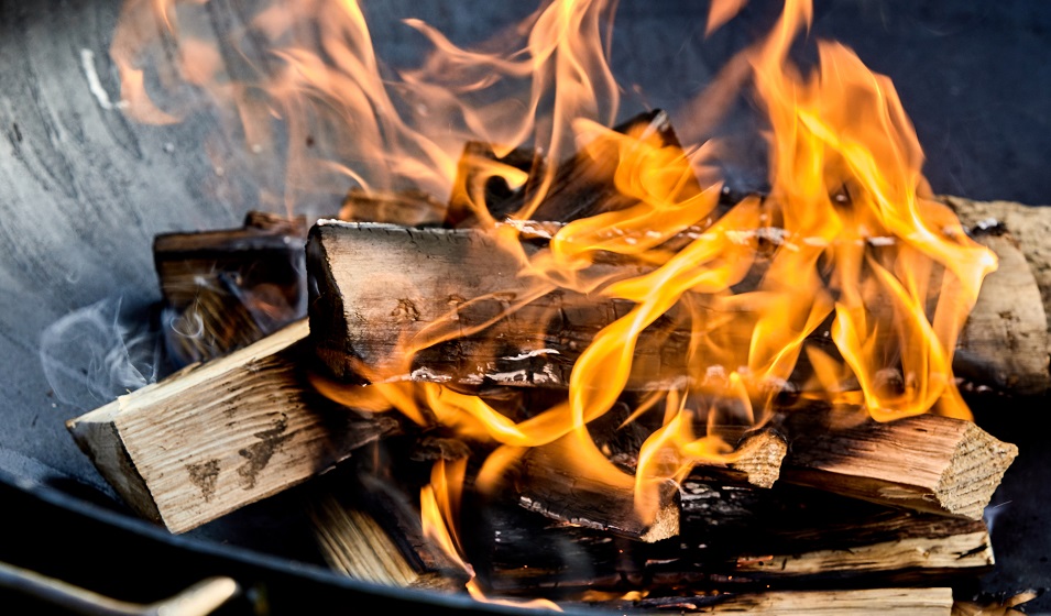 Allume feu - charbon de bois souffleur air chaud électrique