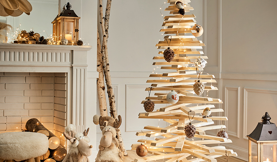 Deco Noel avec des branches de bois : inspiration photos - Côté Maison