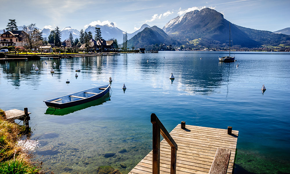 Le lac d’Annecy
