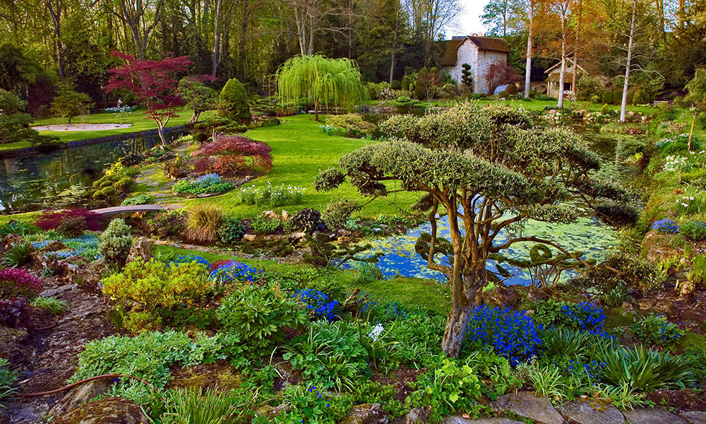 Le jardin du château de Courances