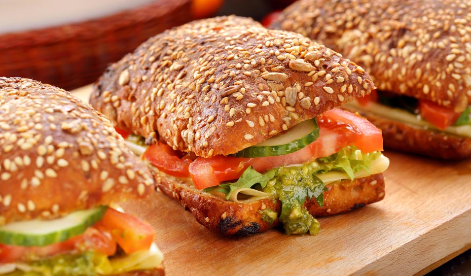 Le sandwich des marcheurs végés