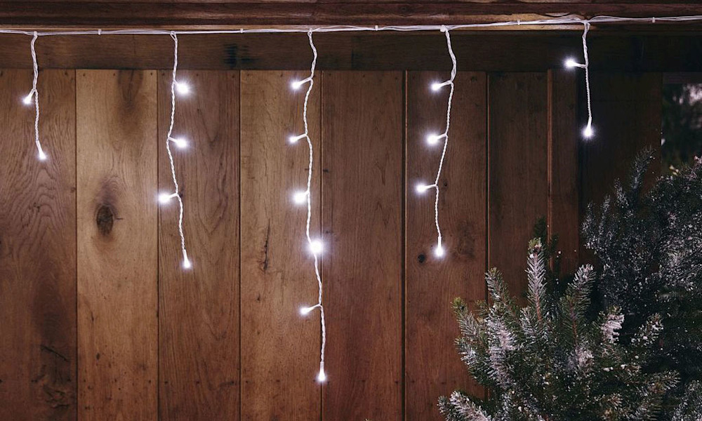 Guirlande Lumineuse Pour Sapin De Noël, 10 Mètres, Décoration De Noël Intérieure Et Extérieure, (lumière Chaude) Rouge | Leroy Merlin
