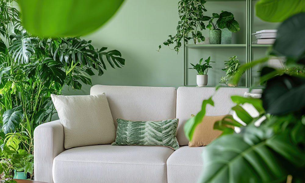 Des plantes pour des pièces 100% jungle